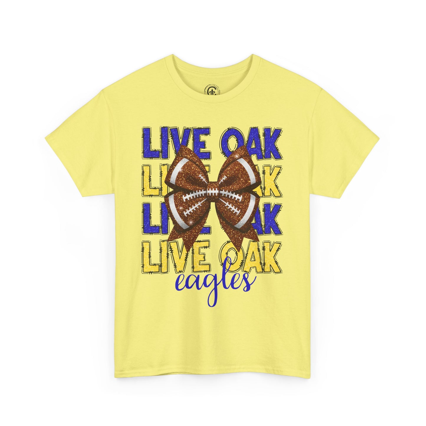 Live Oak Eagles Football Tee, Unisex Cotton Shirt, Sports Fan Apparel, Game Day Outfit, Team Spirit Clothing