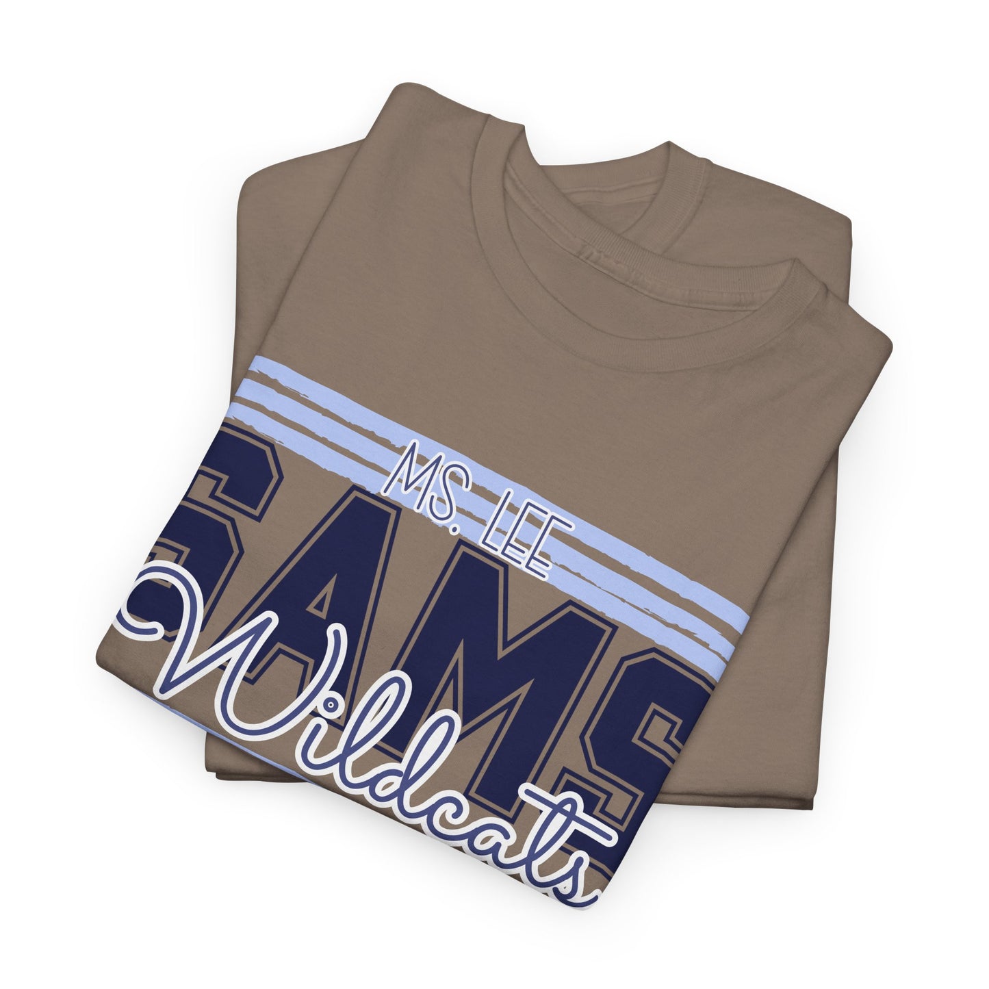 Personalized, SAMS Wildcats, St Amant Middle School, Team Spirit, Unisex Tshirt, Add your name