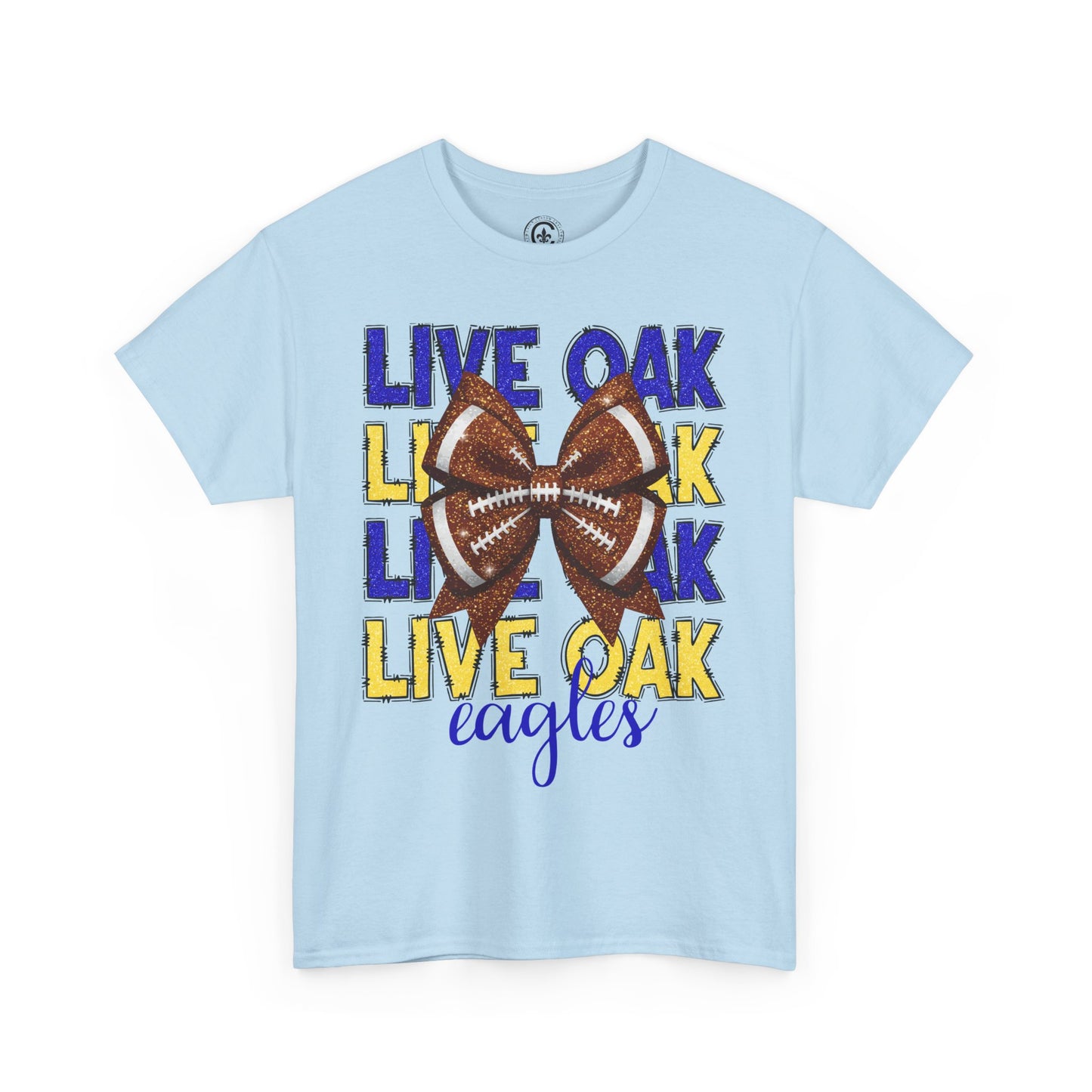 Live Oak Eagles Football Tee, Unisex Cotton Shirt, Sports Fan Apparel, Game Day Outfit, Team Spirit Clothing