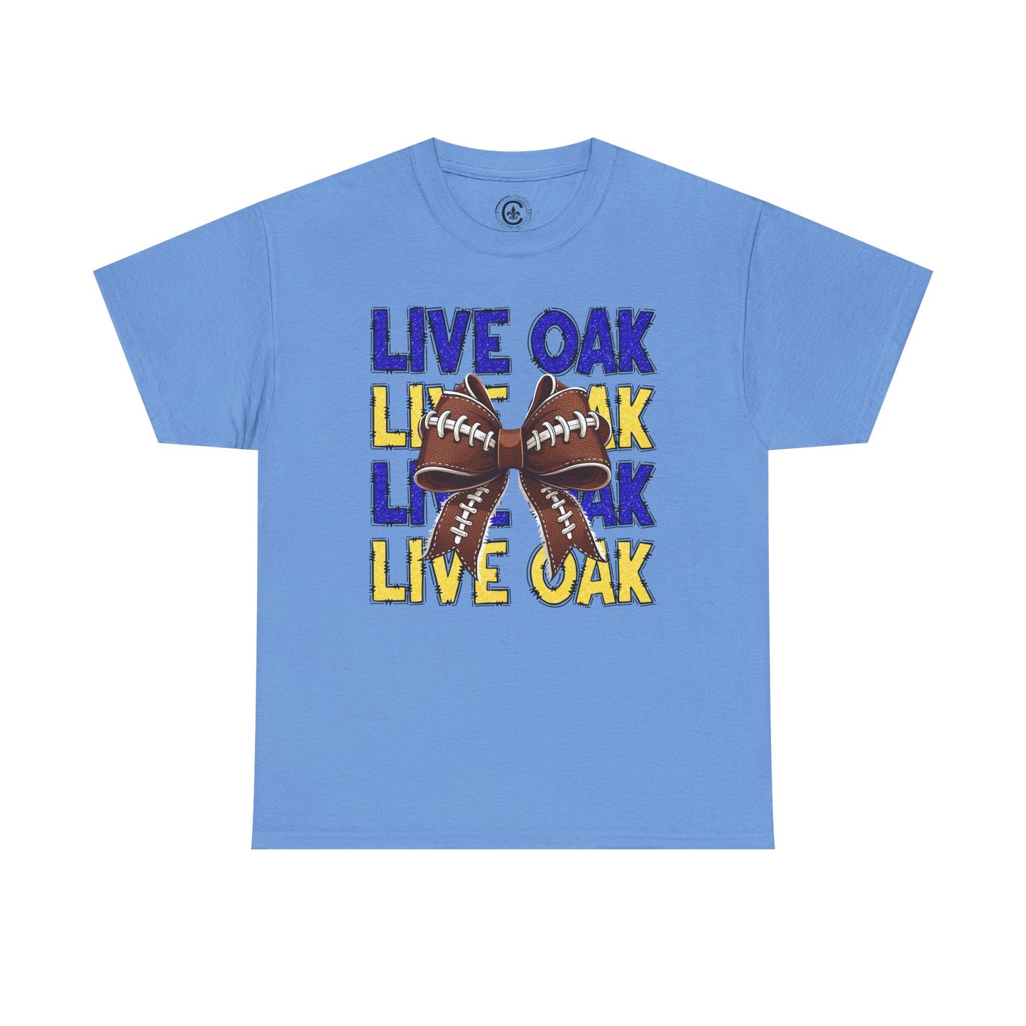 Live Oak Eagles Football Tee, Unisex Cotton Shirt, Sports Fan Apparel, Game Day Outfit, Team Spirit Clothing