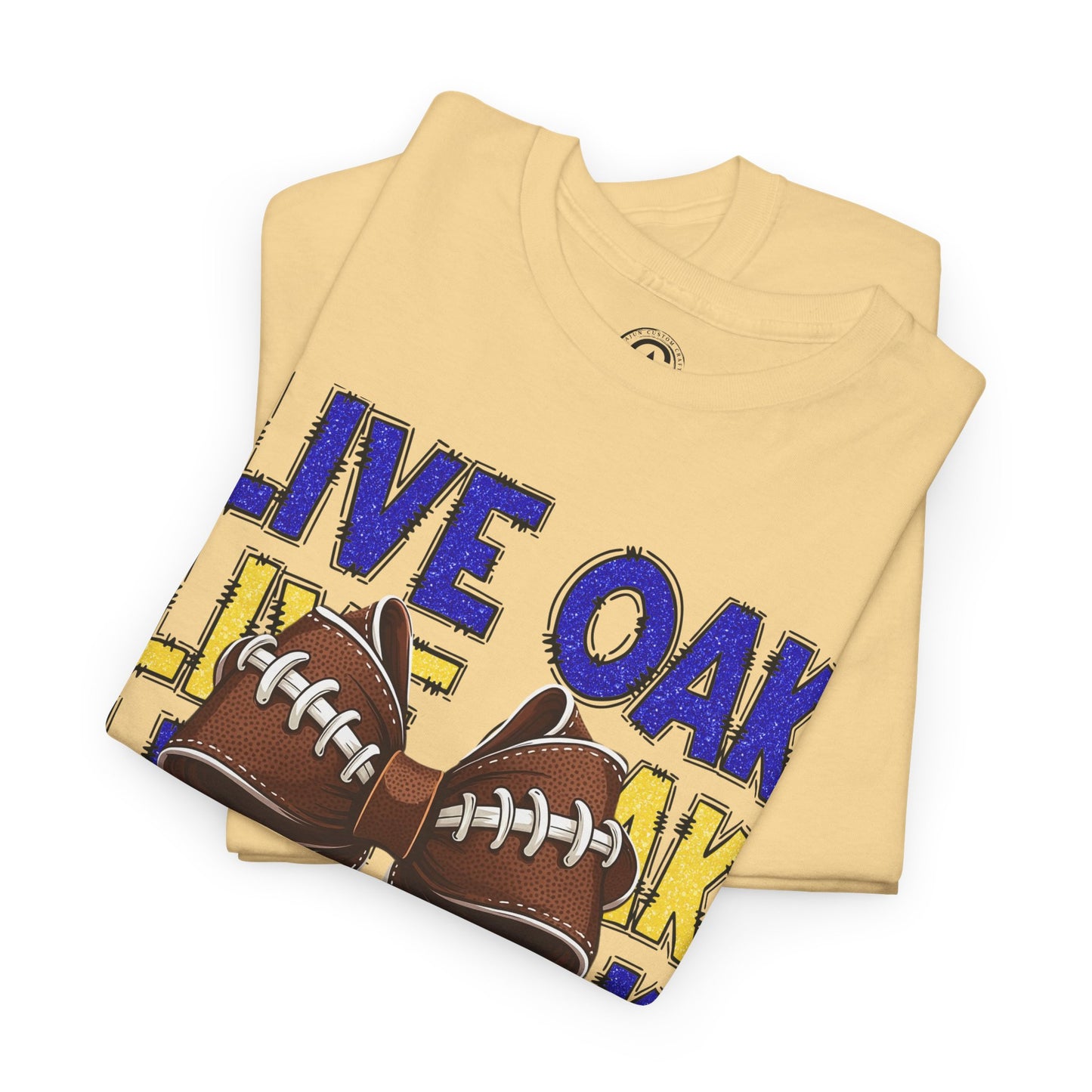 Live Oak Eagles Football Tee, Unisex Cotton Shirt, Sports Fan Apparel, Game Day Outfit, Team Spirit Clothing