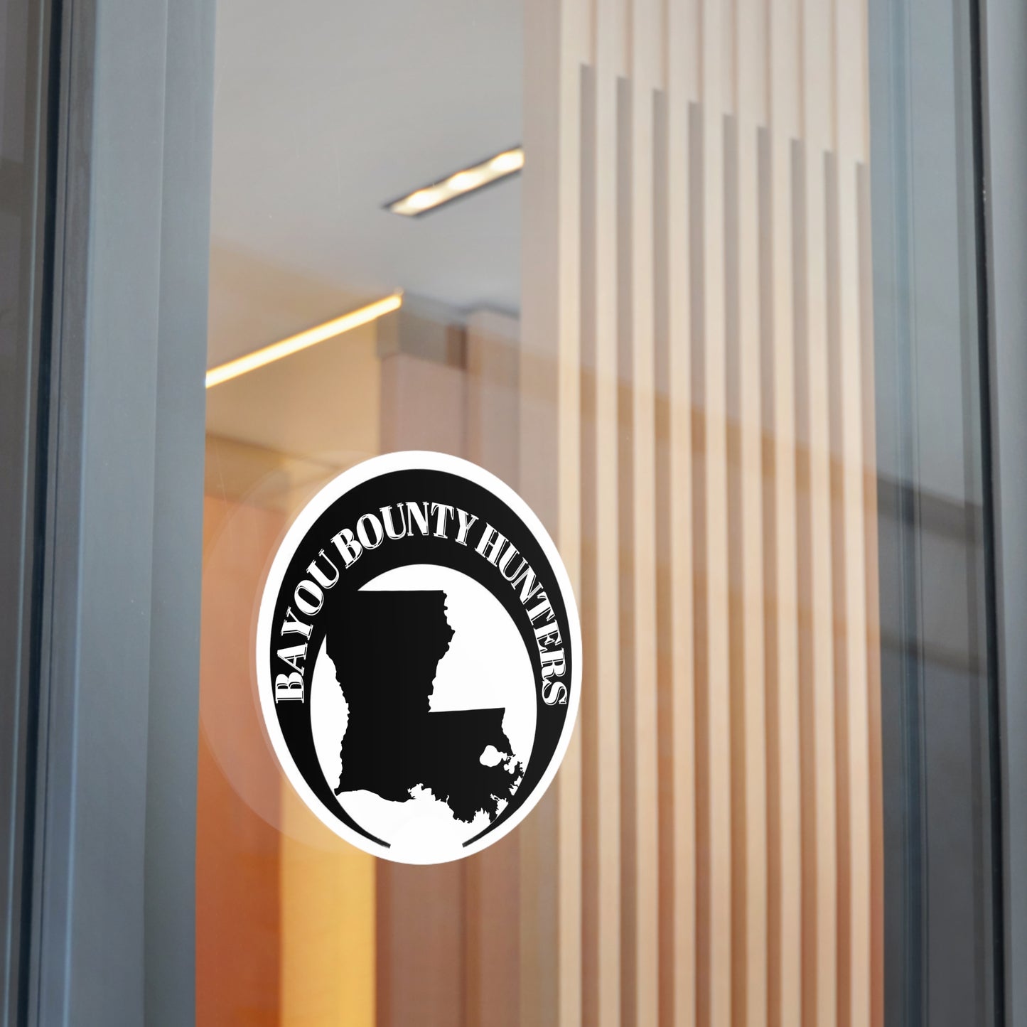 Louisiana Bayou Bounty Hunters Stickers, Waterproof Vinyl Decals, Outdoor Gear, Louisiana Souvenir, Hunting Decor, Unique Gifts