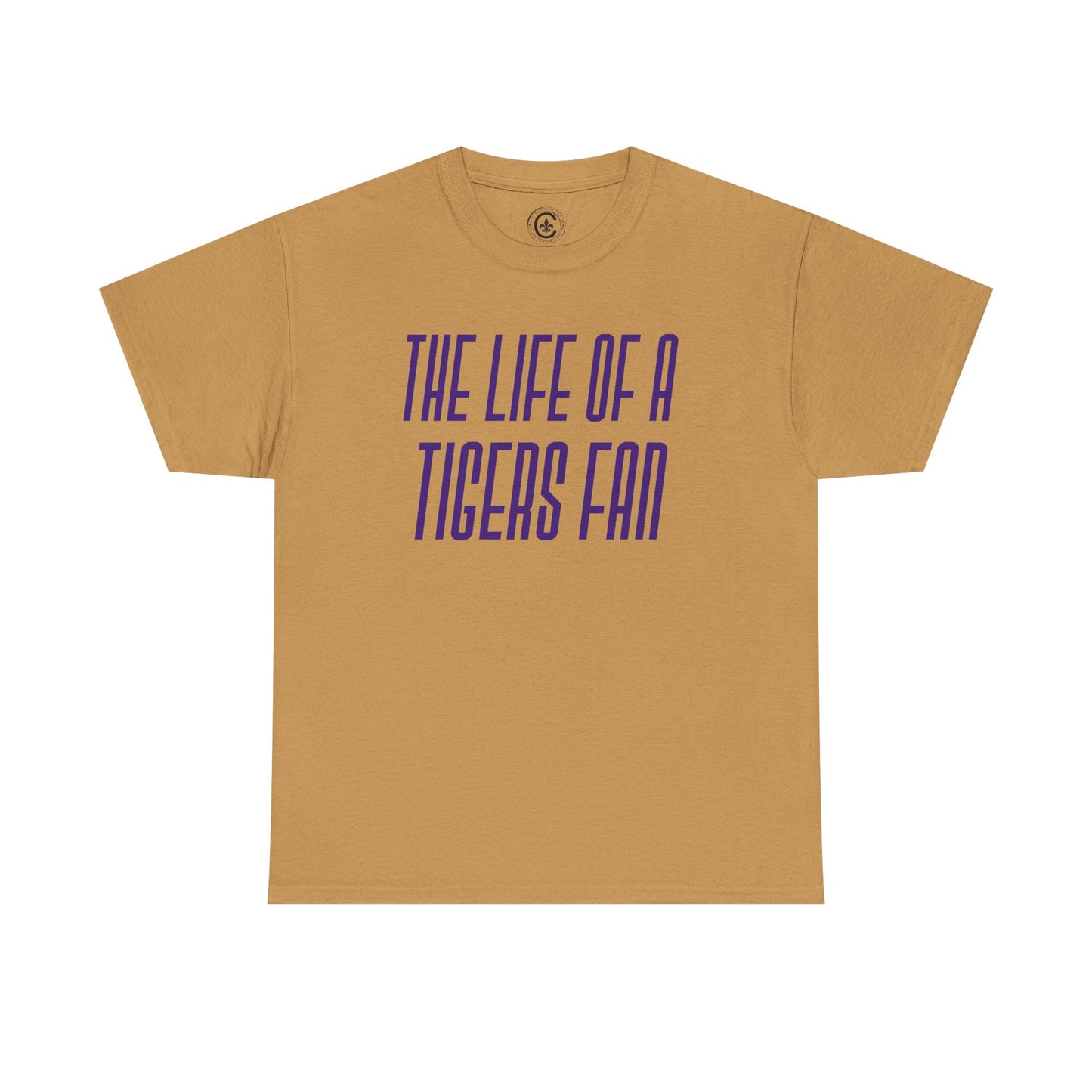 The life of a Tiger Fan  Unisex Heavy Cotton T-Shirt Music Lover Shirt, TS12 12 Swiftie, lsu. tigers