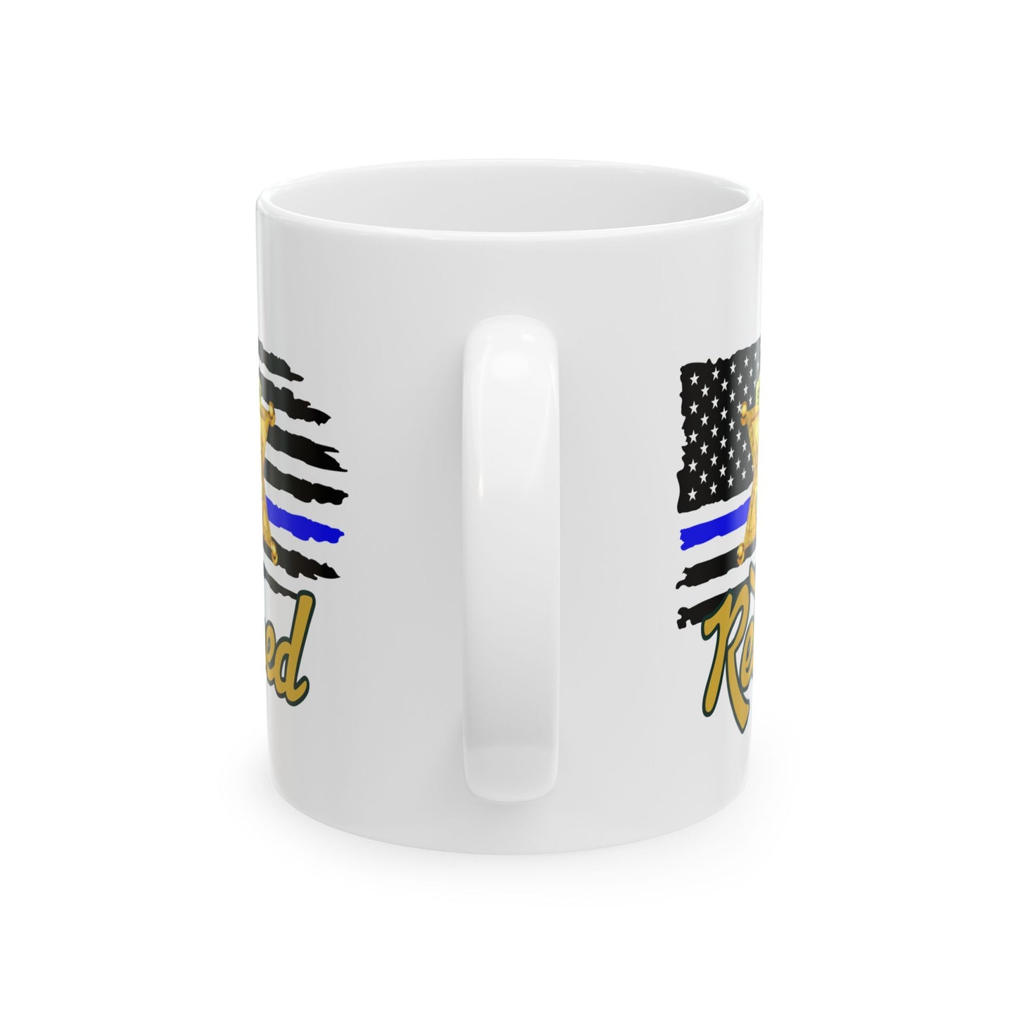 EBRSO Badge, Retired Deputy,  Custom Ceramic Mug, Sheriff Office Coffee Cup, Law Enforcement Gifts, Personalized Mug for Deputies, Unique Gift for Holidays