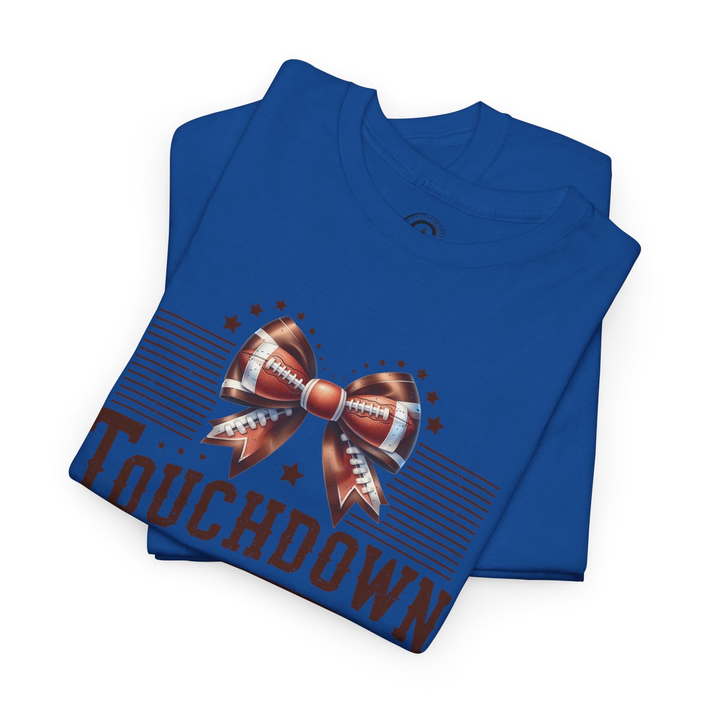 Touchdown Season Unisex Heavy Cotton Tee, Football Fan Shirt, Game Day Outfit, Sports Tee, Gift for Fans