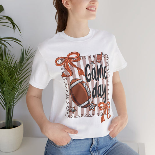 Game Day Unisex Jersey Tee - Perfect for Football Lovers, Sports Events, Tailgating, Casual Wear, Team Spirit