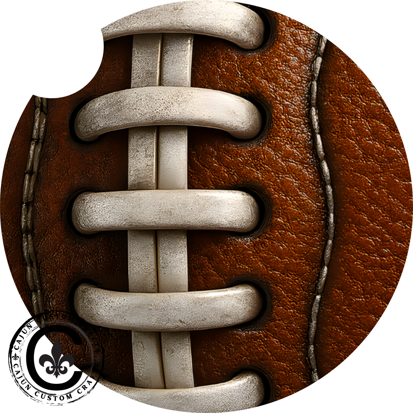 Football, masculine, stitches, football season, gift for coach