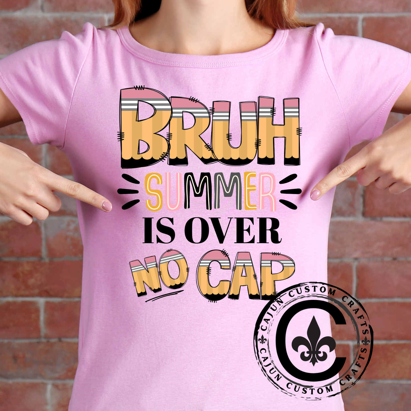 BRUH Summer Is Over No Cap Unisex T-Shirt, Fun Summer Tee, Casual Wear, Trendy Graphic Shirt, Perfect for Back to School, Gift Idea