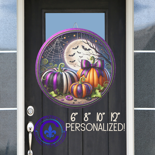 Halloween Pumpkin Wood Sign Decor | Fall Home Decoration, Rustic Wall Art, Seasonal Decor for Halloween, Autumn Vibes, Party Decoration