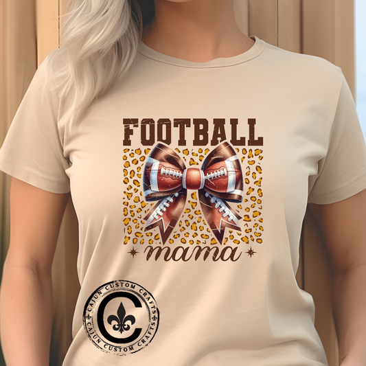 Football Mama Unisex Tee, Perfect for Game Day, Sports Events, Gifts for Moms, Football Season, Casual Wear
