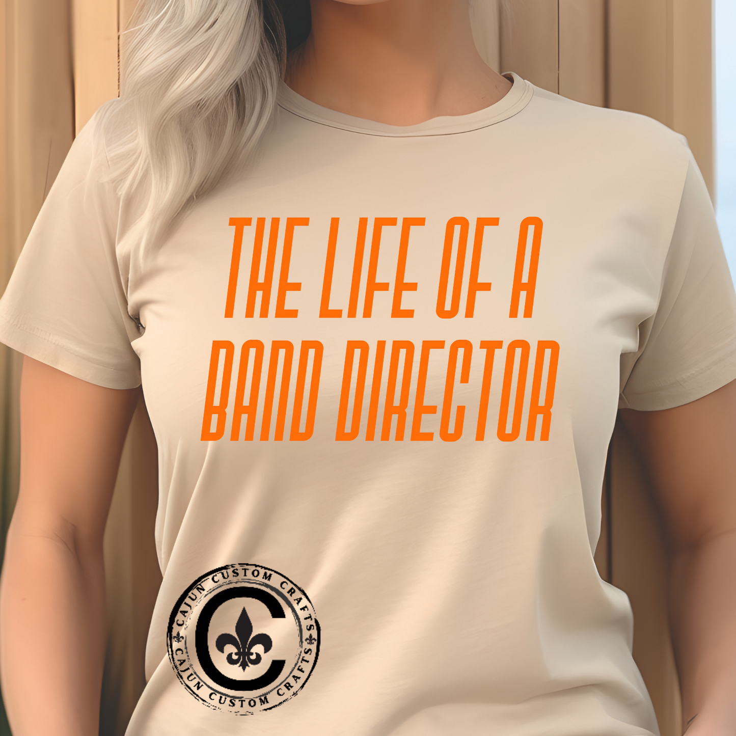 The life of a Band Director Tee - Unisex Heavy Cotton T-Shirt, Music Teacher Gift, Music Lover Shirt, TS12 12 Swiftie
