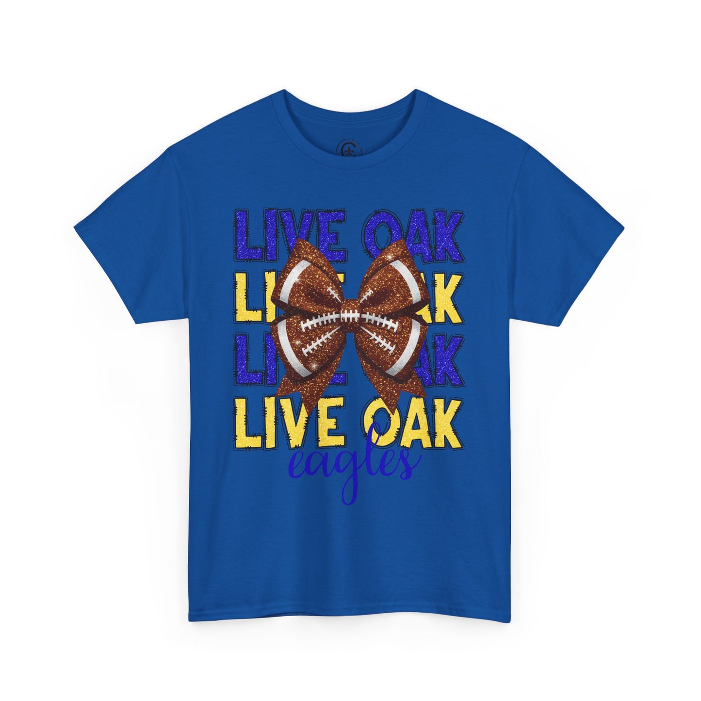 Live Oak Eagles Football Tee, Unisex Cotton Shirt, Sports Fan Apparel, Game Day Outfit, Team Spirit Clothing