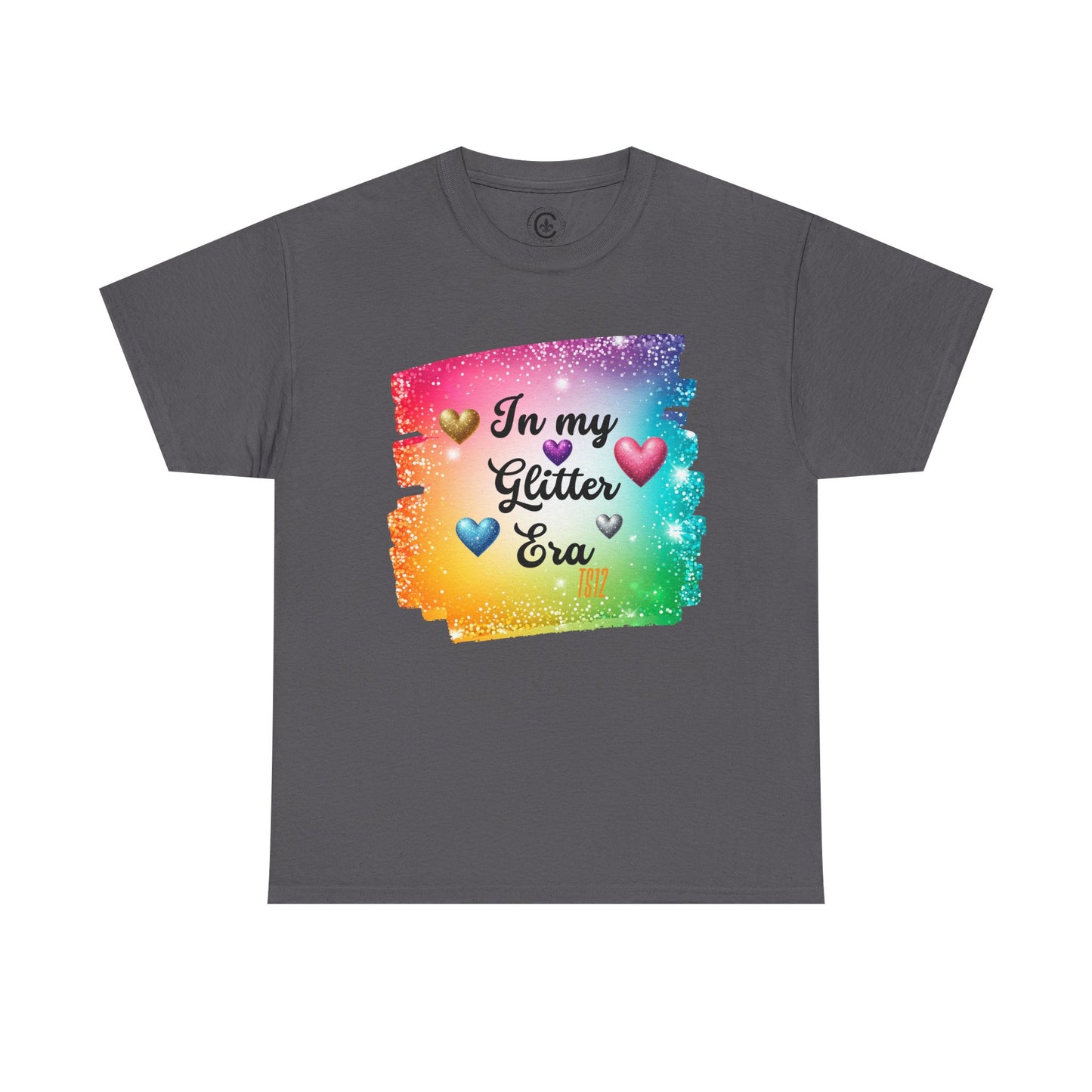 In My Glitter Era Tee - Unisex Heavy Cotton T-Shirt, Perfect for Celebrations, Pride Events, Birthday Gifts, Casual Wear, Colorful Fashion
