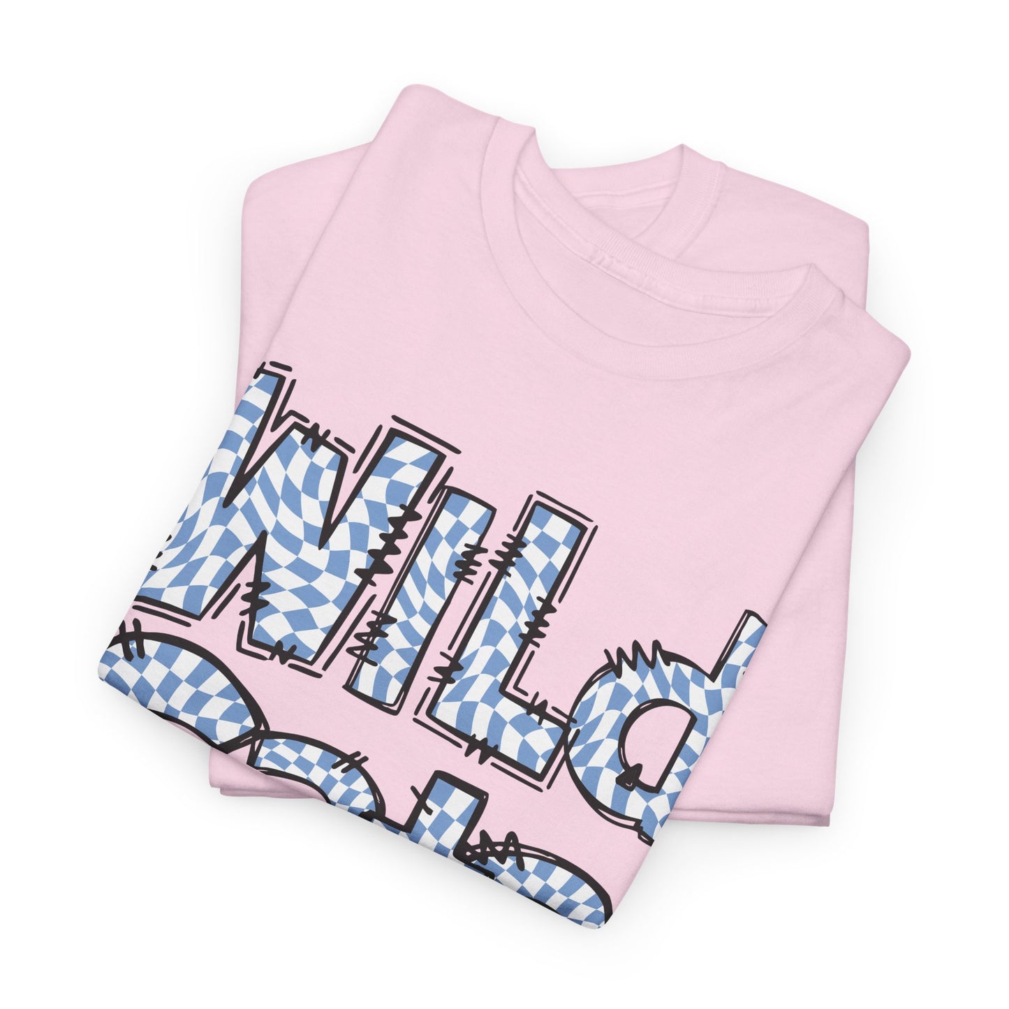 St Amant Blue Wildcats Love Unisex Tee, Cute Cotton Shirt, School Spirit Apparel, Family Gatherings, Casual Wear, Gift for Students, Personalized Designs