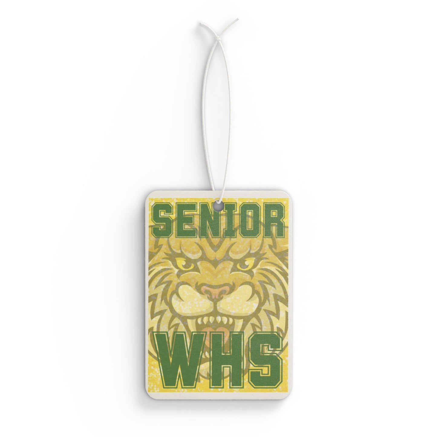 Personalized Senior WHS Wildcat Car Air Freshener, High School Spirit, Car Decor, Gift for Students, Aromatic Freshener, Unique School Pride