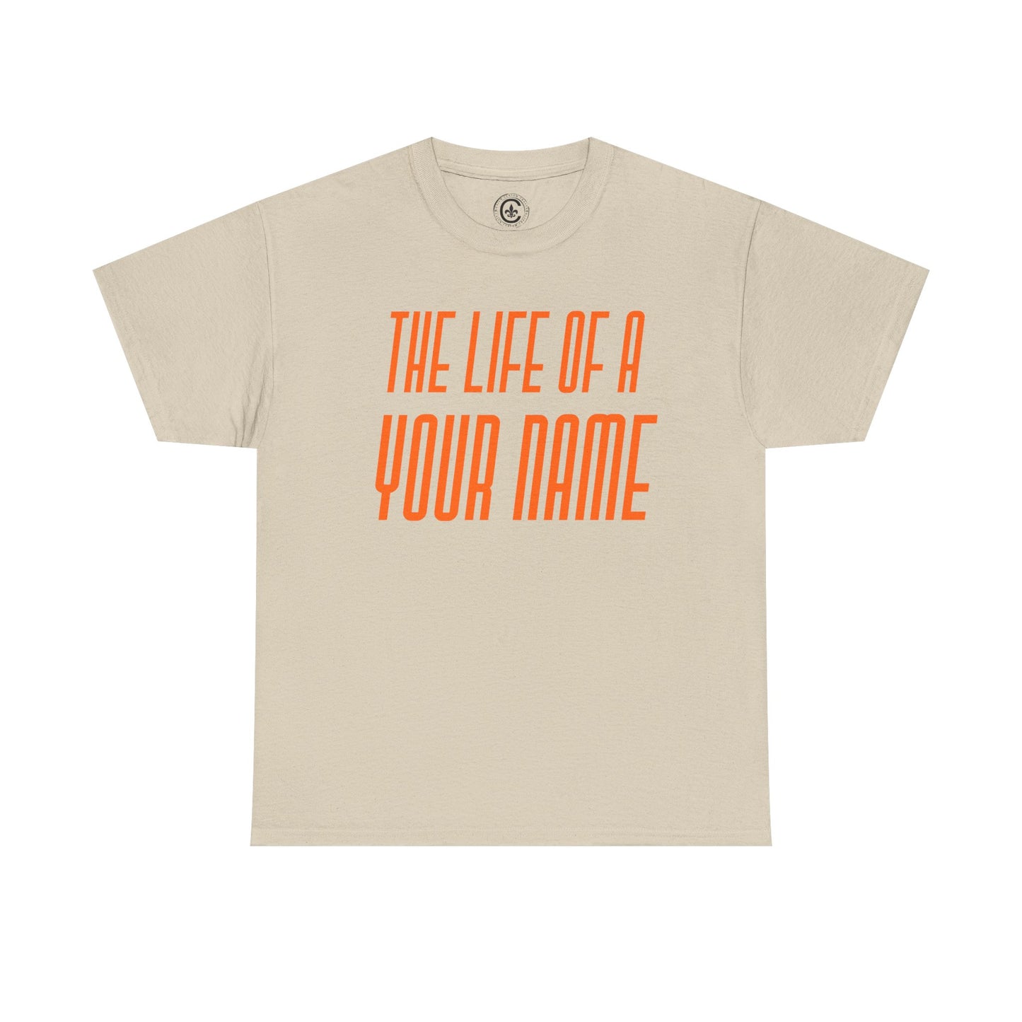 Personalized The life of a (whatever name you want)  Tee - Unisex Heavy Cotton T-Shirt, Music Lover Shirt, TS12 12 Swiftie