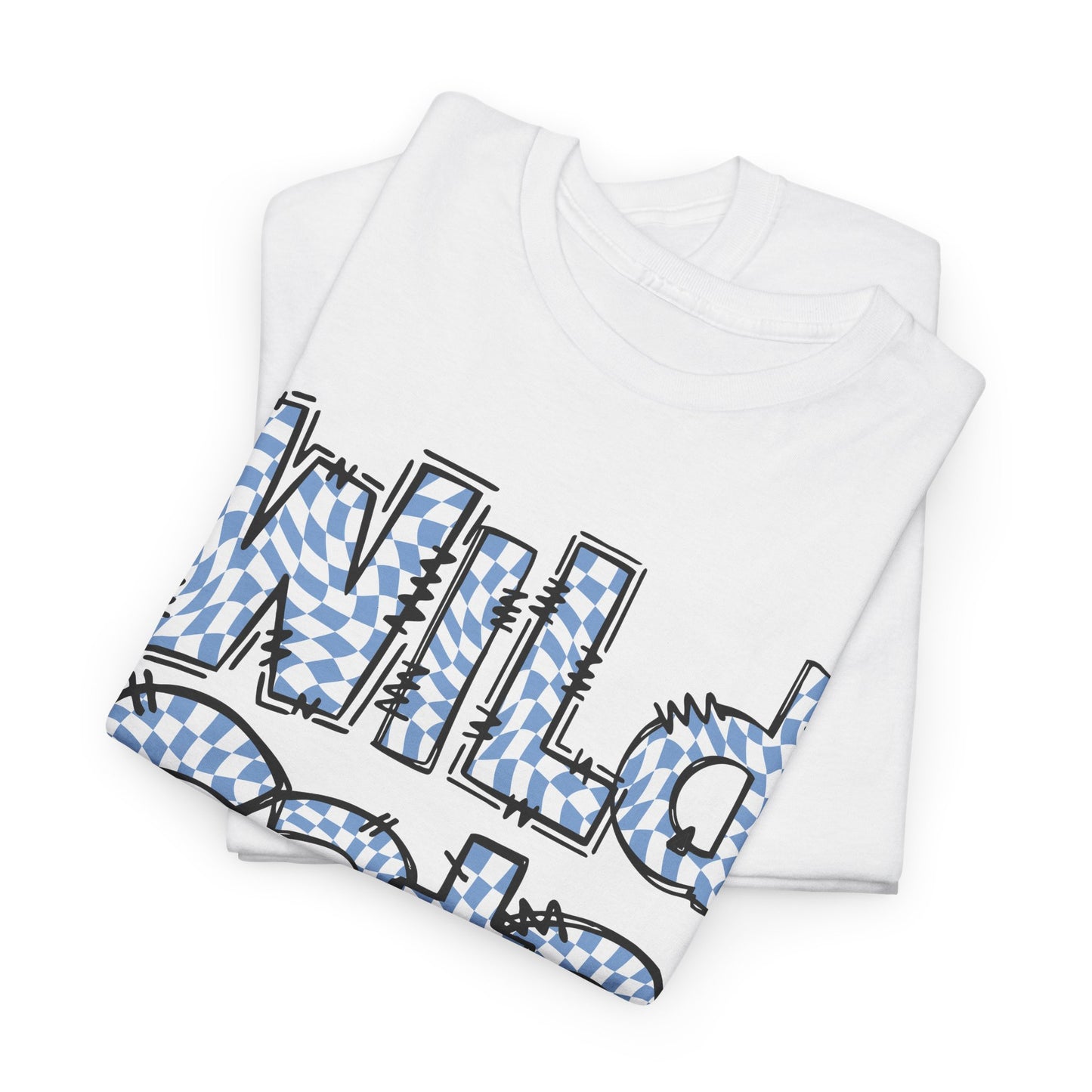 St Amant Blue Wildcats Love Unisex Tee, Cute Cotton Shirt, School Spirit Apparel, Family Gatherings, Casual Wear, Gift for Students, Personalized Designs