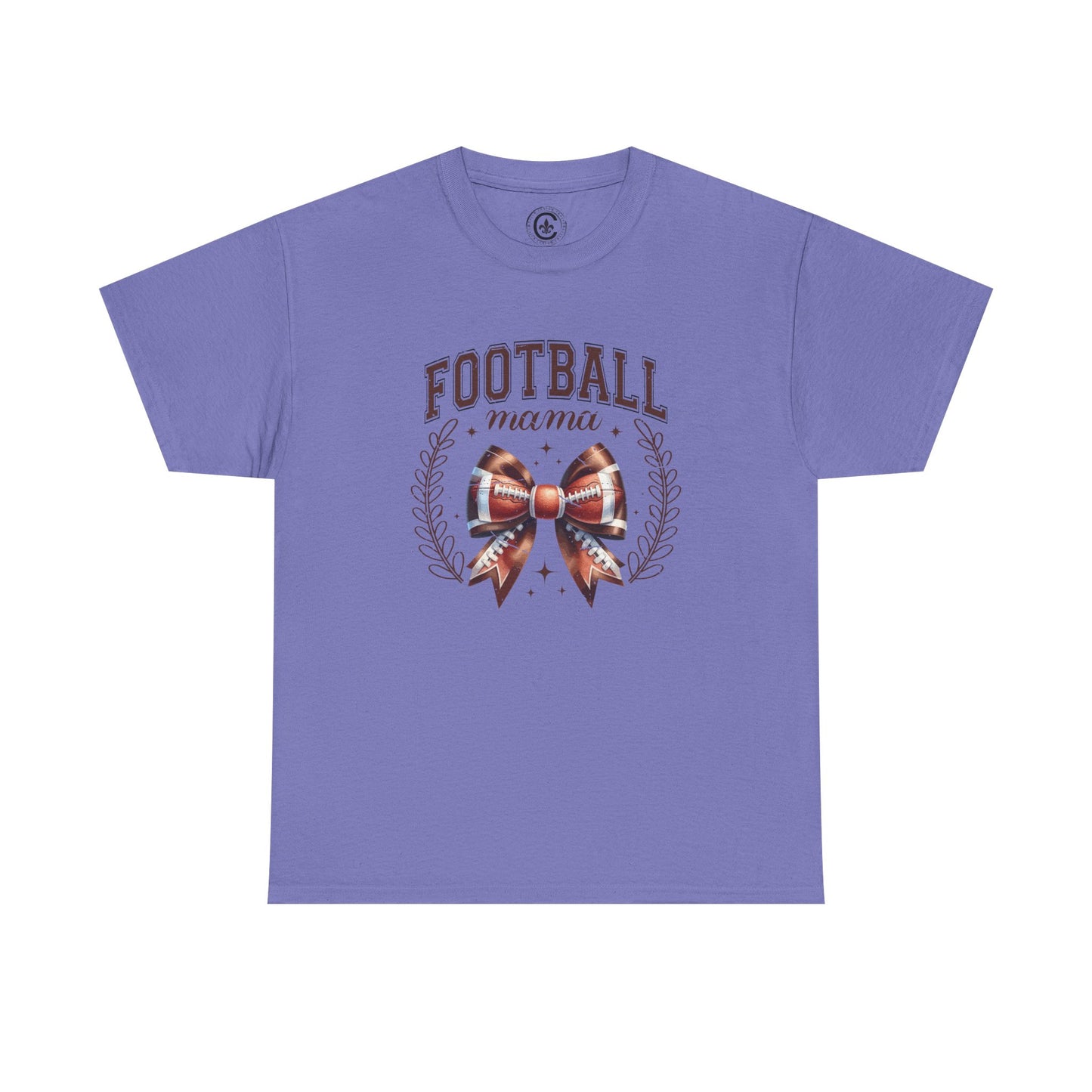 Football Mama Tee - Unisex Heavy Cotton T-Shirt, Sports Mom Gift, Game Day Apparel, Tailgate Outfit, Birthday Present