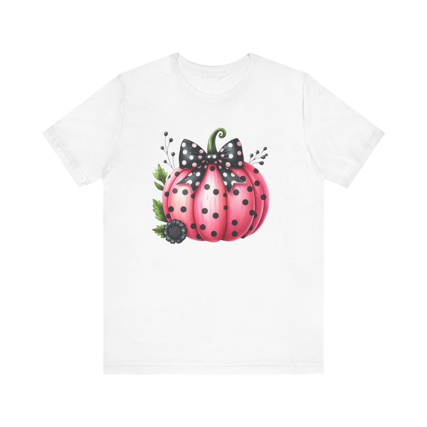 Pink, Black, Dot, Pumpkin, Breast Cancer Month, Halloween, Pink Halloween, Fun, Cute, Stylish