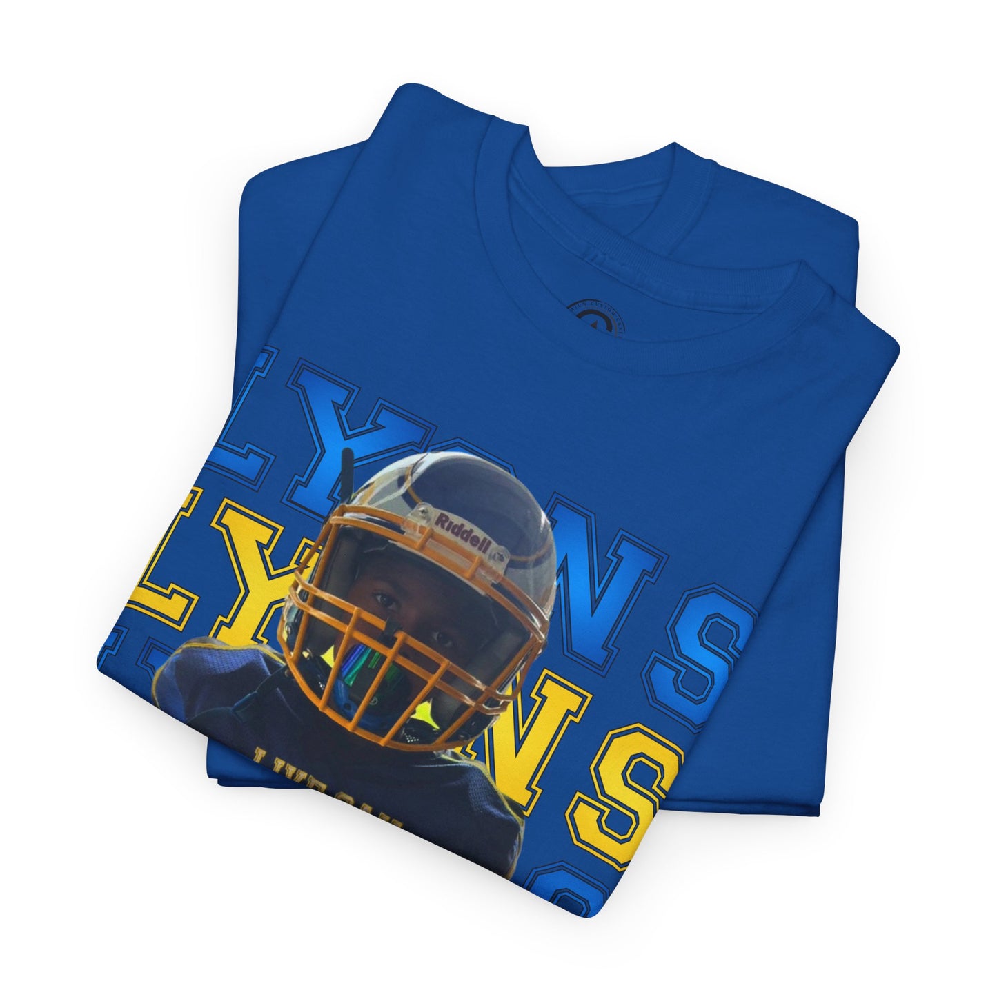 Personalized Football Player Unisex tshirt, add your player's picture and last name or whatever you want we love custom designs