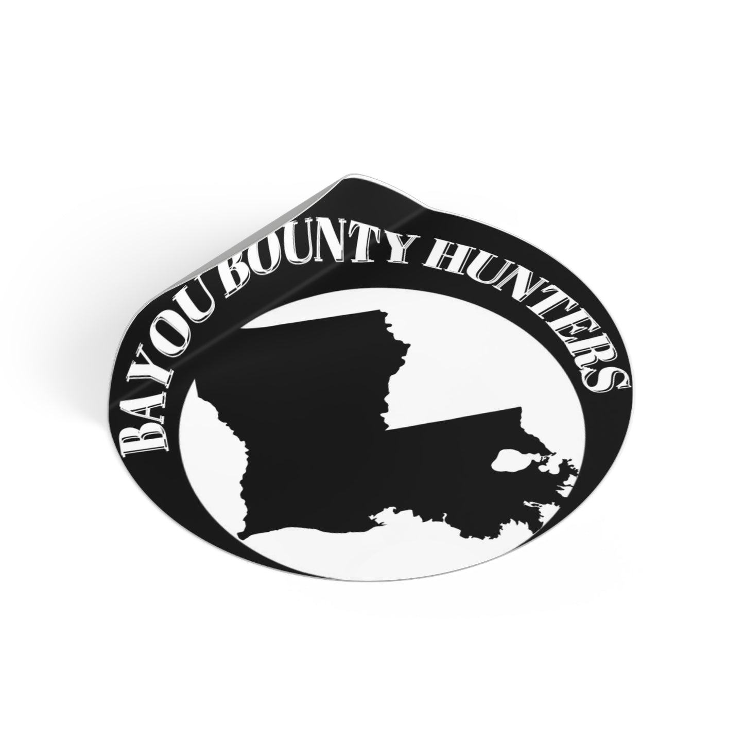 Louisiana Bayou Bounty Hunters Stickers, Waterproof Vinyl Decals, Outdoor Gear, Louisiana Souvenir, Hunting Decor, Unique Gifts