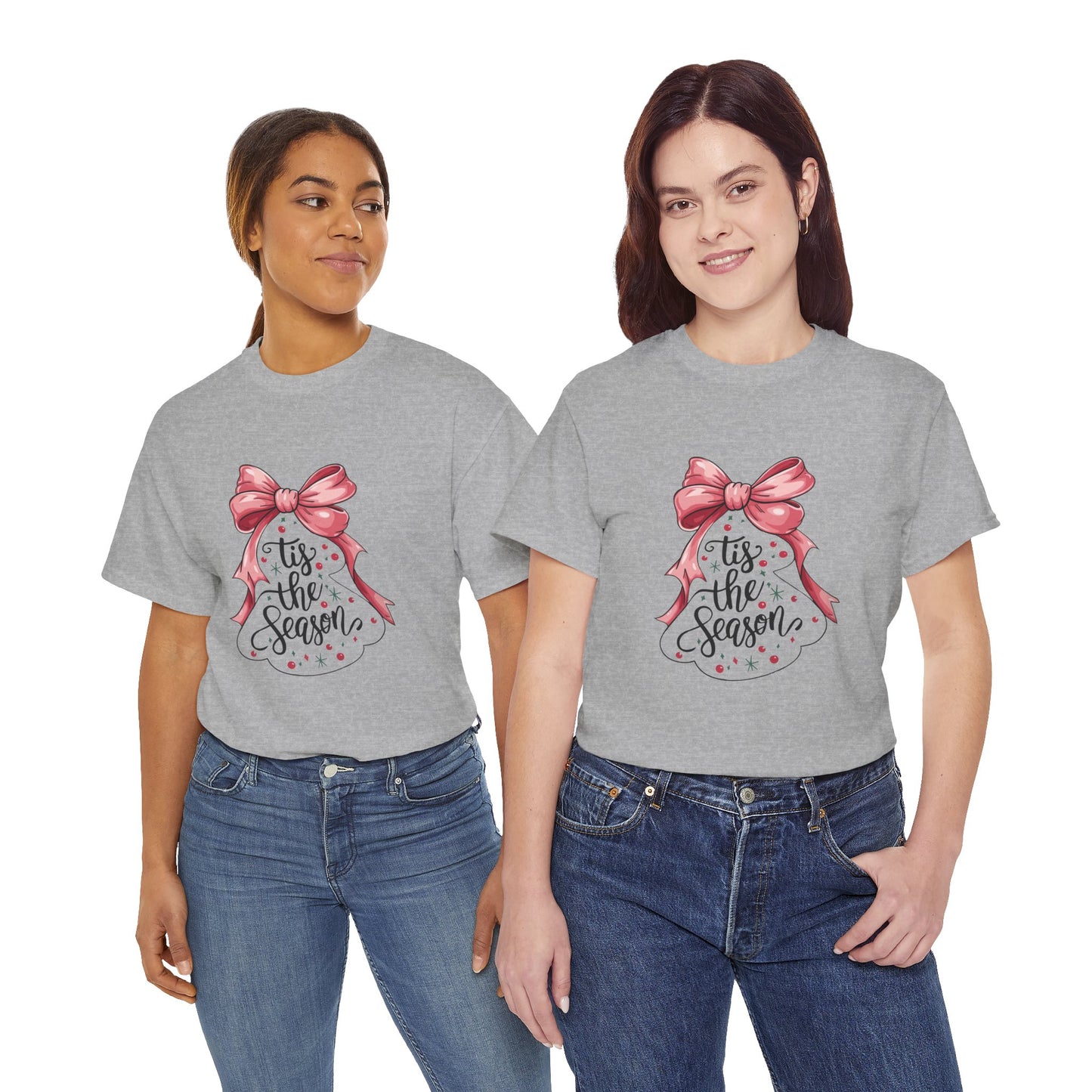 Festive Holiday T-Shirt: 'Tis the Season Tee, Christmas Gift, Family Gatherings, Winter Celebrations, Casual Holiday Wear
