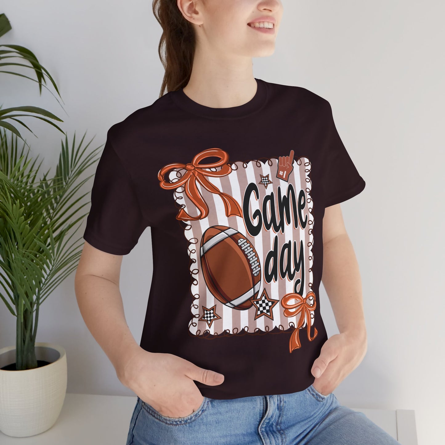 Game Day Unisex Jersey Tee - Perfect for Football Lovers, Sports Events, Tailgating, Casual Wear, Team Spirit