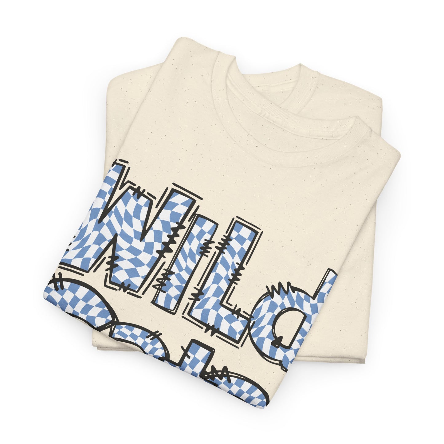 St Amant Blue Wildcats Love Unisex Tee, Cute Cotton Shirt, School Spirit Apparel, Family Gatherings, Casual Wear, Gift for Students, Personalized Designs