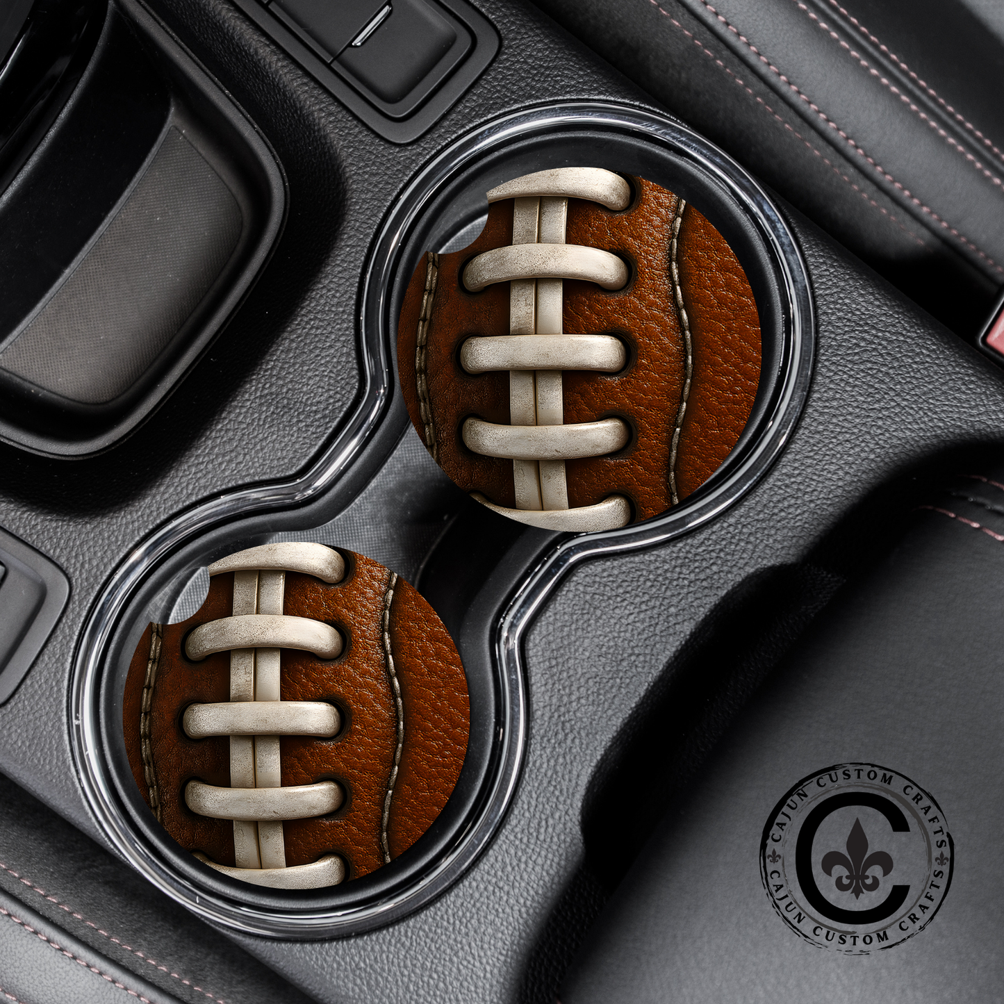 Football, masculine, stitches, football season, gift for coach