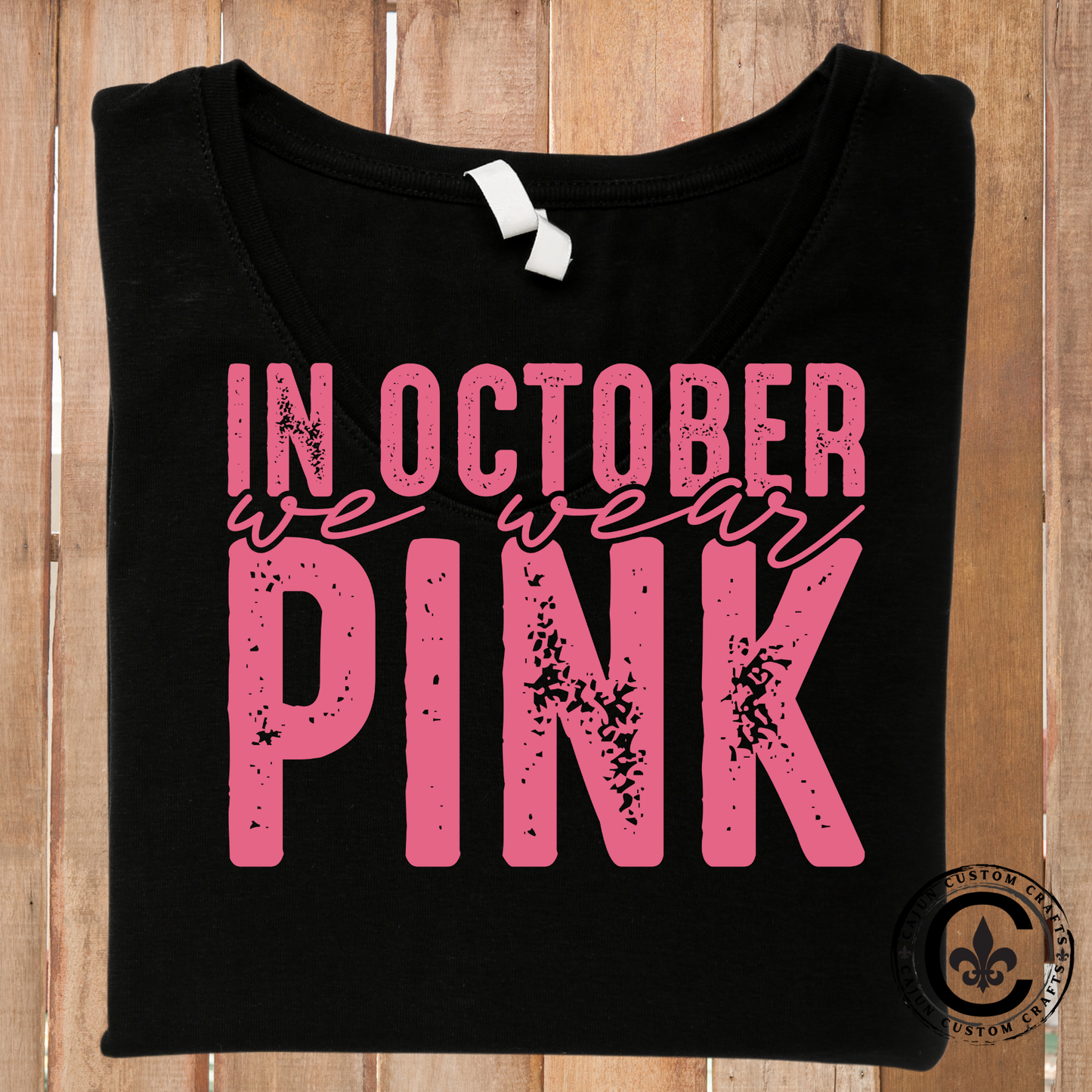 In October We wear pink, October, Breast Cancer Awareness