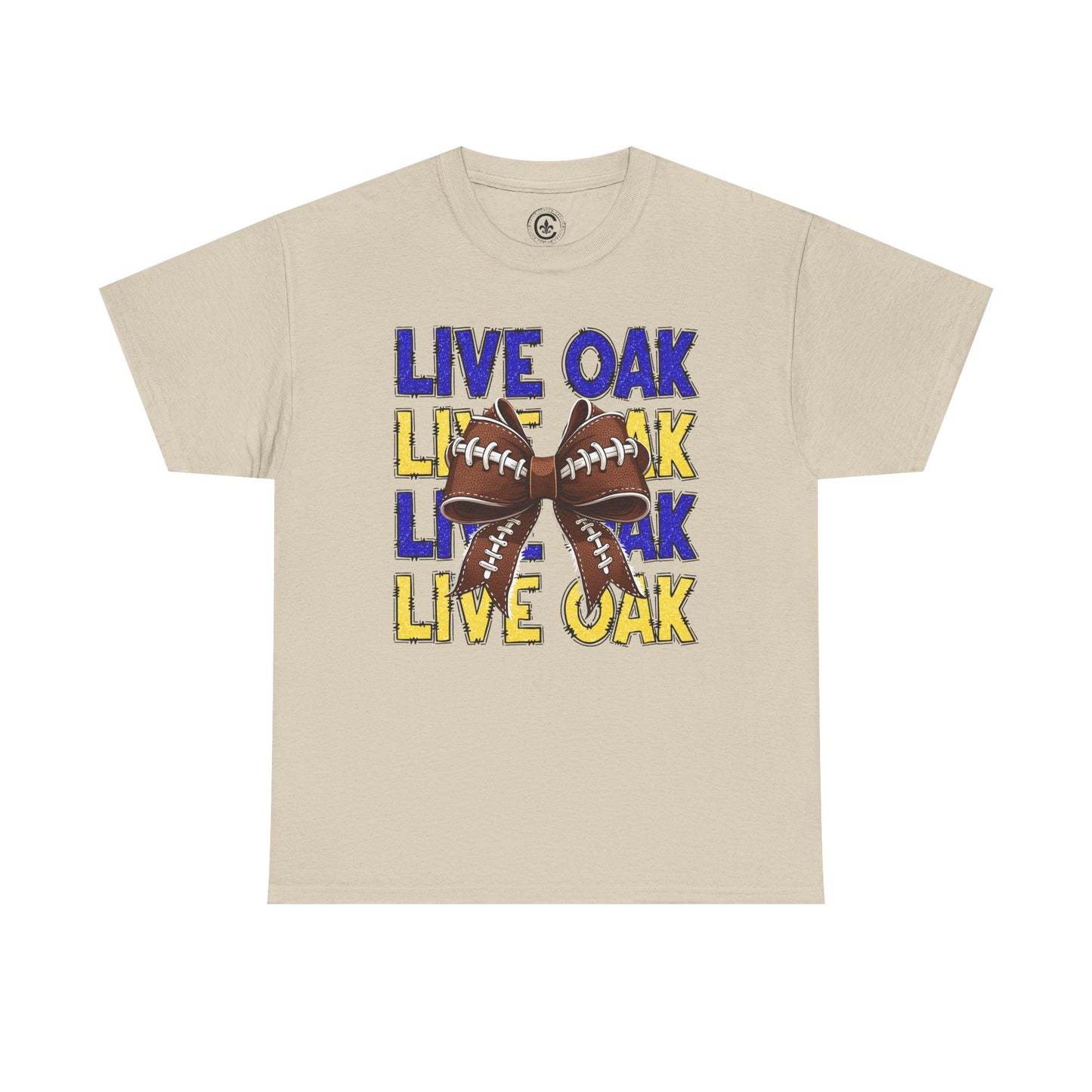 Live Oak Eagles Football Tee, Unisex Cotton Shirt, Sports Fan Apparel, Game Day Outfit, Team Spirit Clothing