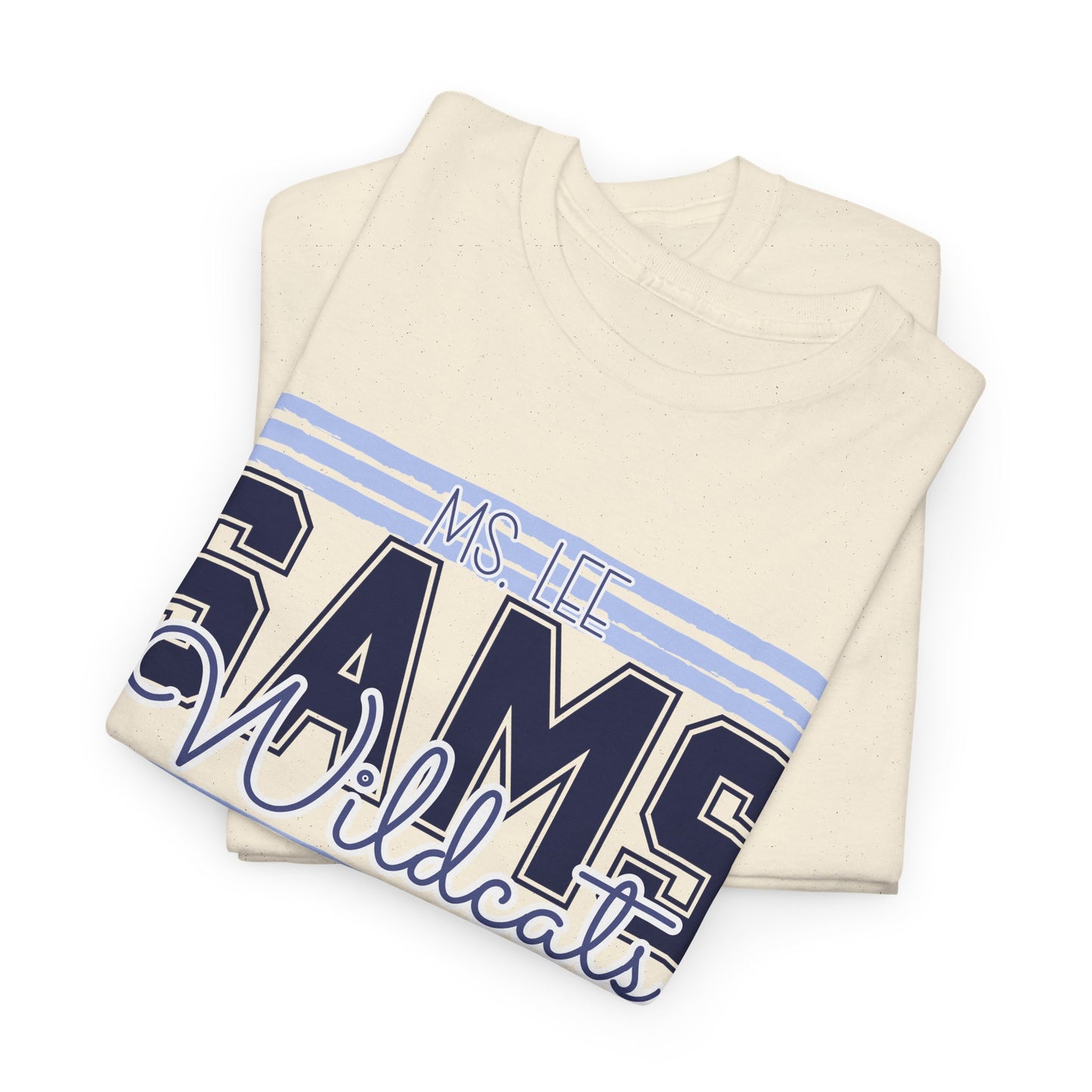 Personalized, SAMS Wildcats, St Amant Middle School, Team Spirit, Unisex Tshirt, Add your name