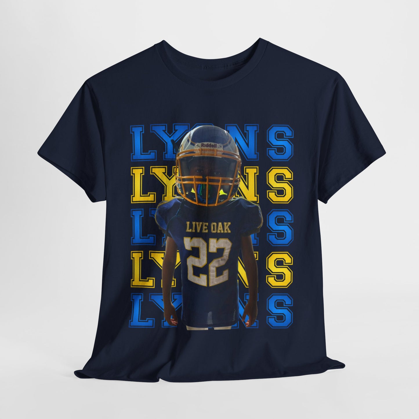 Personalized Football Player Unisex tshirt, add your player's picture and last name or whatever you want we love custom designs