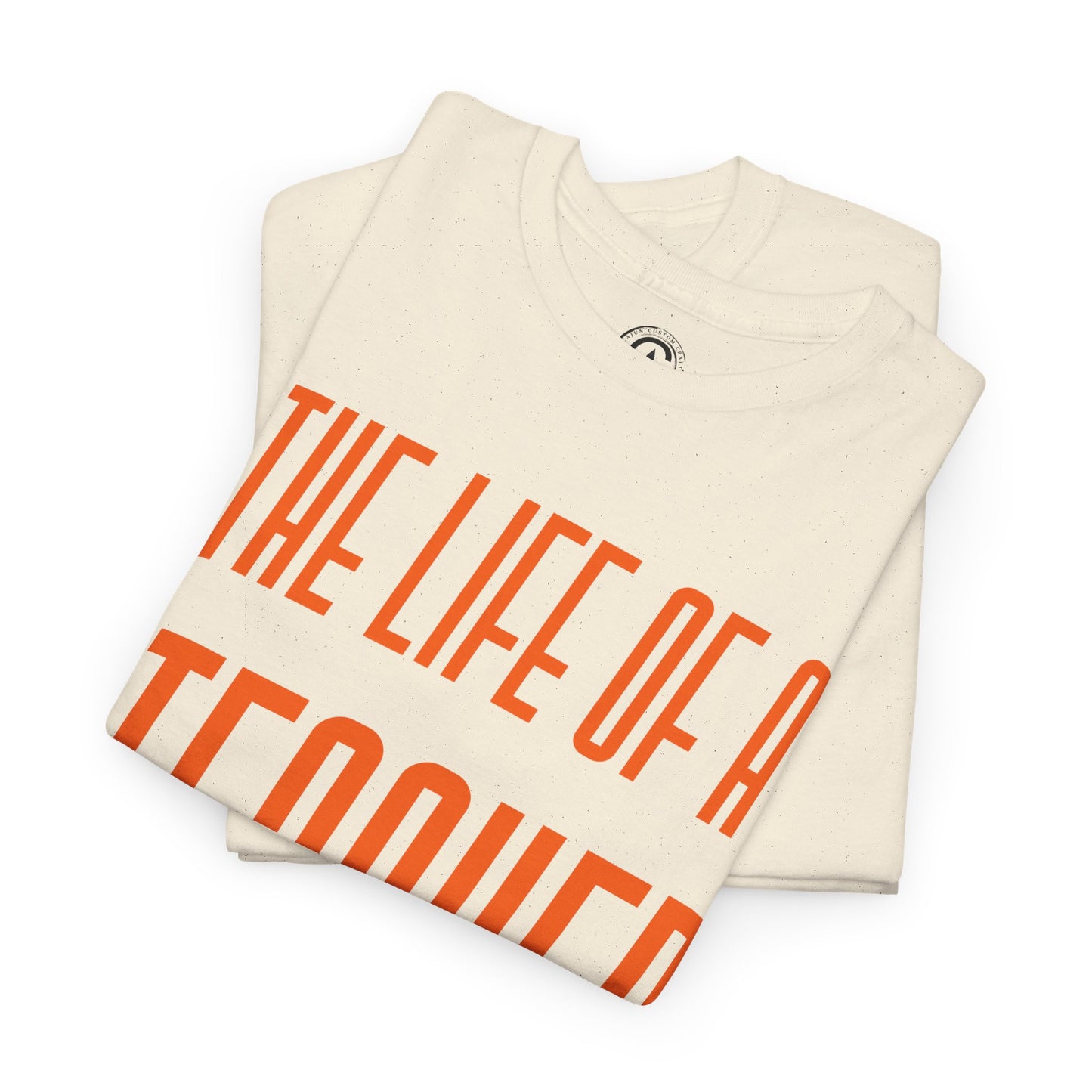 The life of a Teacher Tee - Unisex Heavy Cotton T-Shirt, Music Teacher Gift, Music Lover Shirt, TS12 12 Swiftie