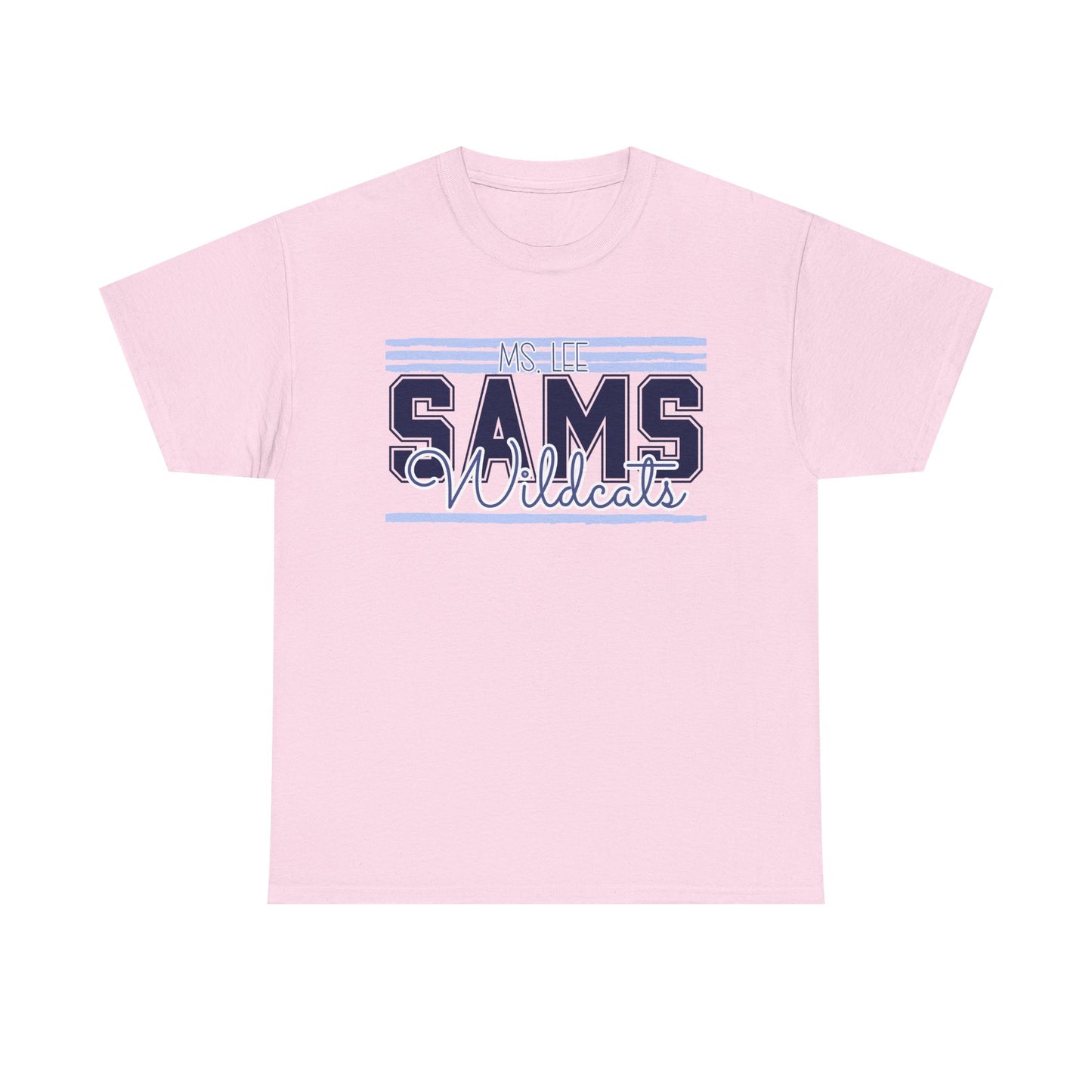 Personalized, SAMS Wildcats, St Amant Middle School, Team Spirit, Unisex Tshirt, Add your name