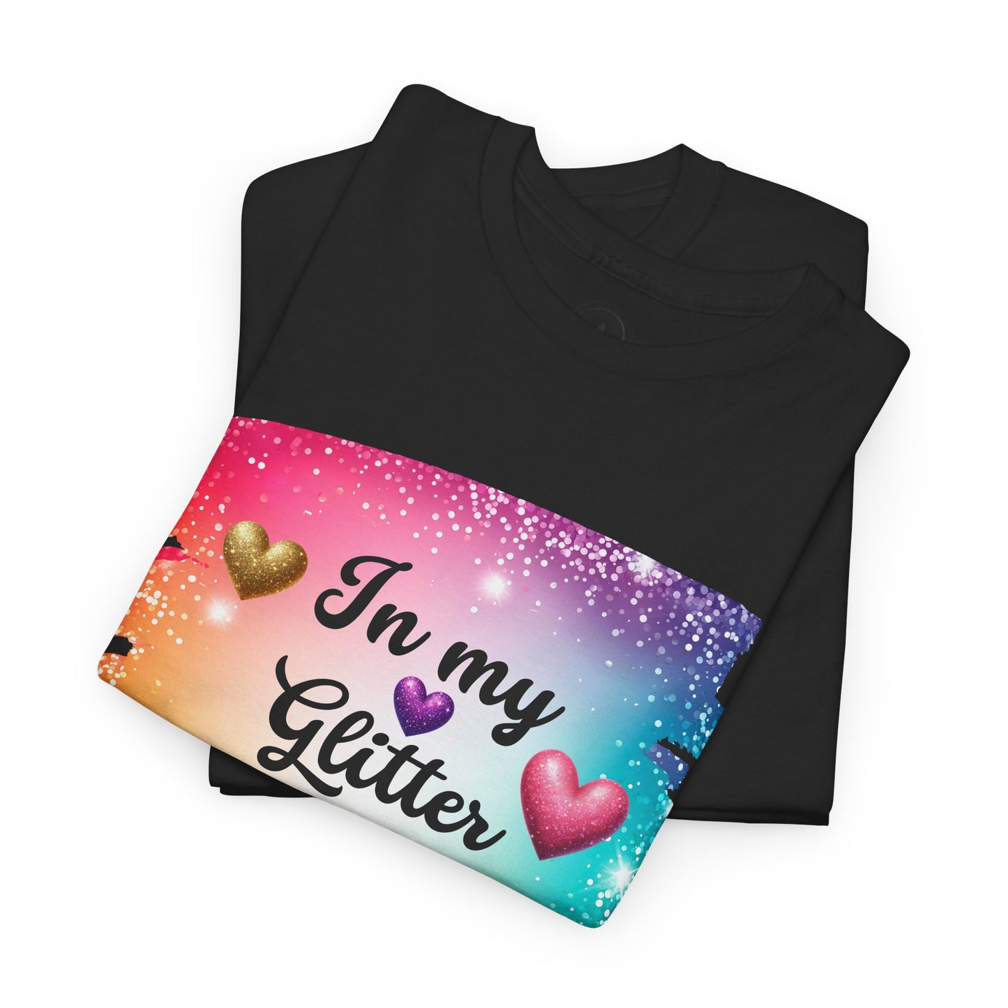 In My Glitter Era Tee - Unisex Heavy Cotton T-Shirt, Perfect for Celebrations, Pride Events, Birthday Gifts, Casual Wear, Colorful Fashion