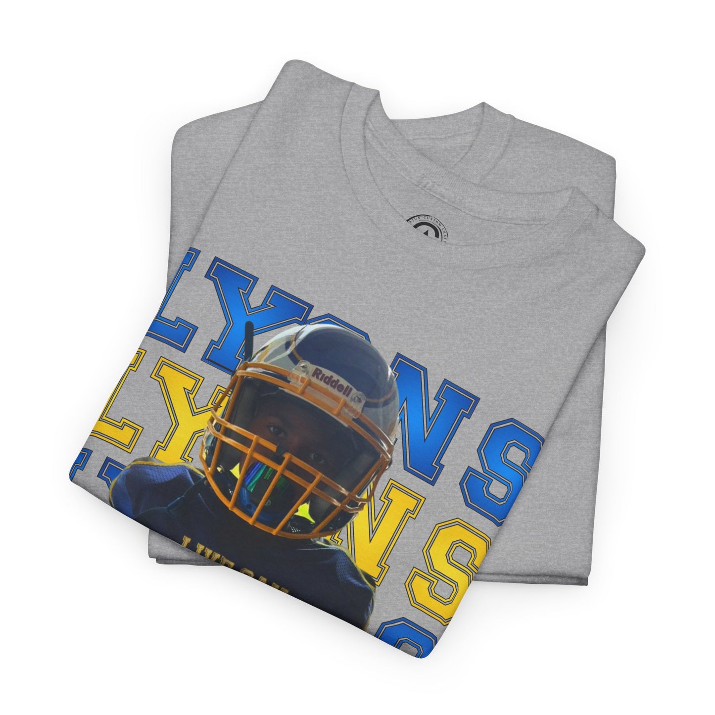 Personalized Football Player Unisex tshirt, add your player's picture and last name or whatever you want we love custom designs