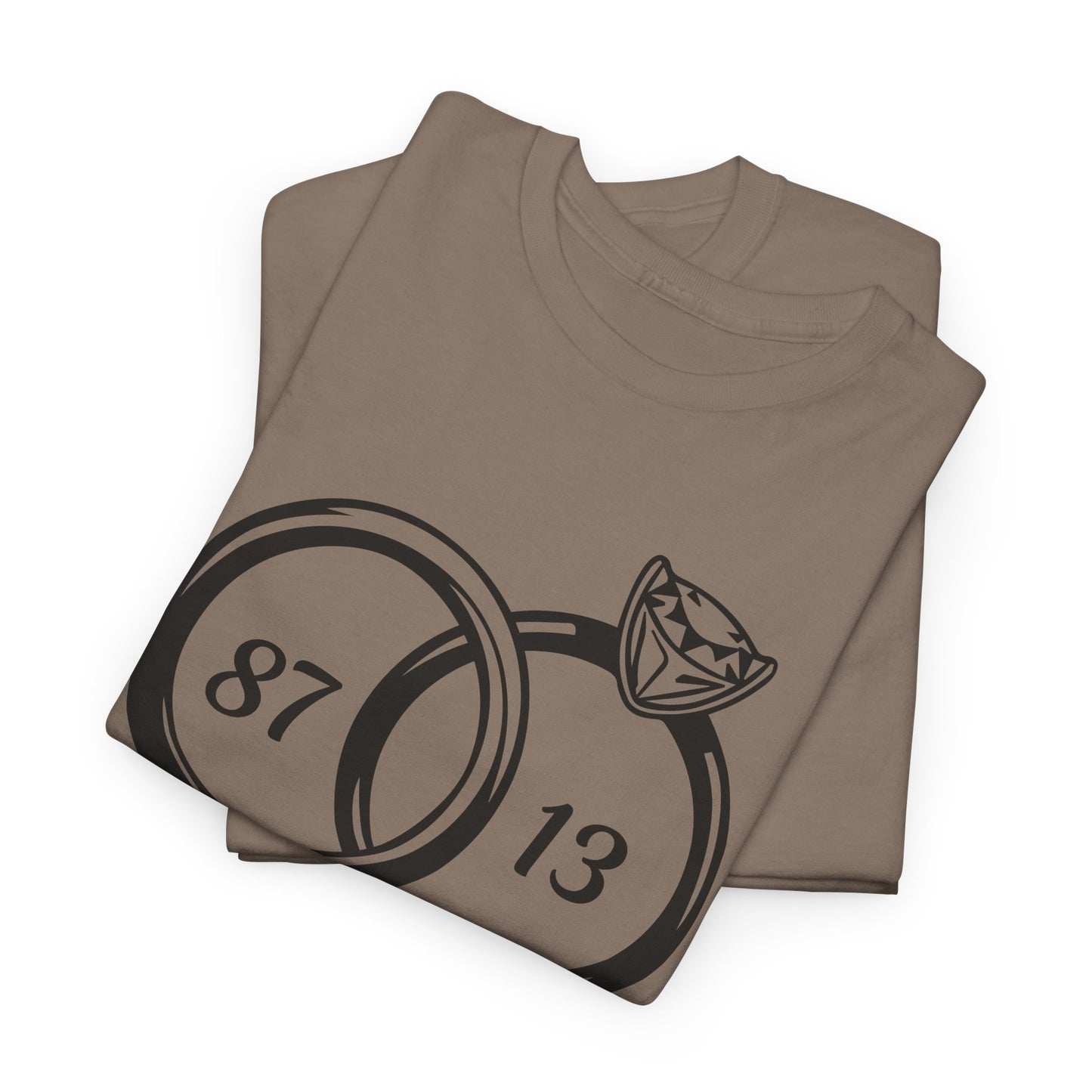 Wedding of the Century, 87 & 13, It's a Love Story Unisex Heavy Cotton Tee,