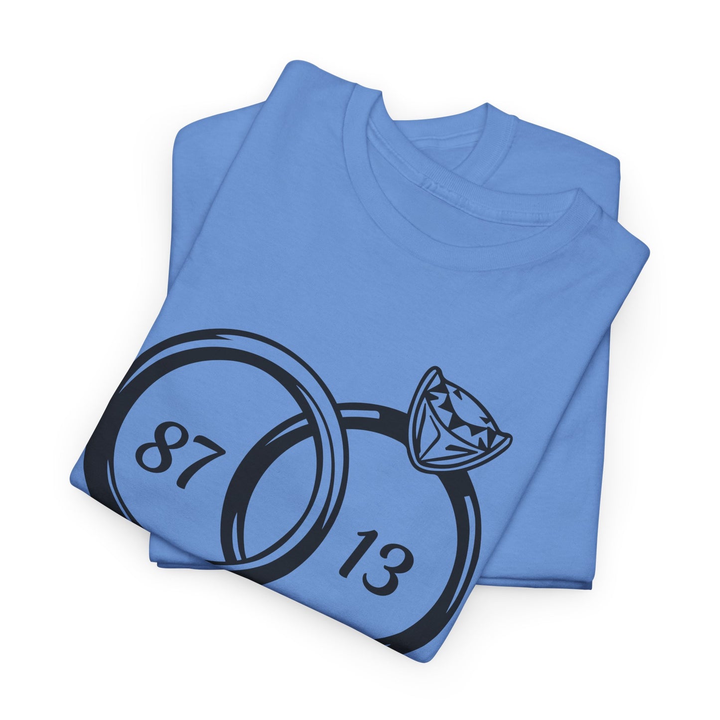 Wedding of the Century, 87 & 13, It's a Love Story Unisex Heavy Cotton Tee,