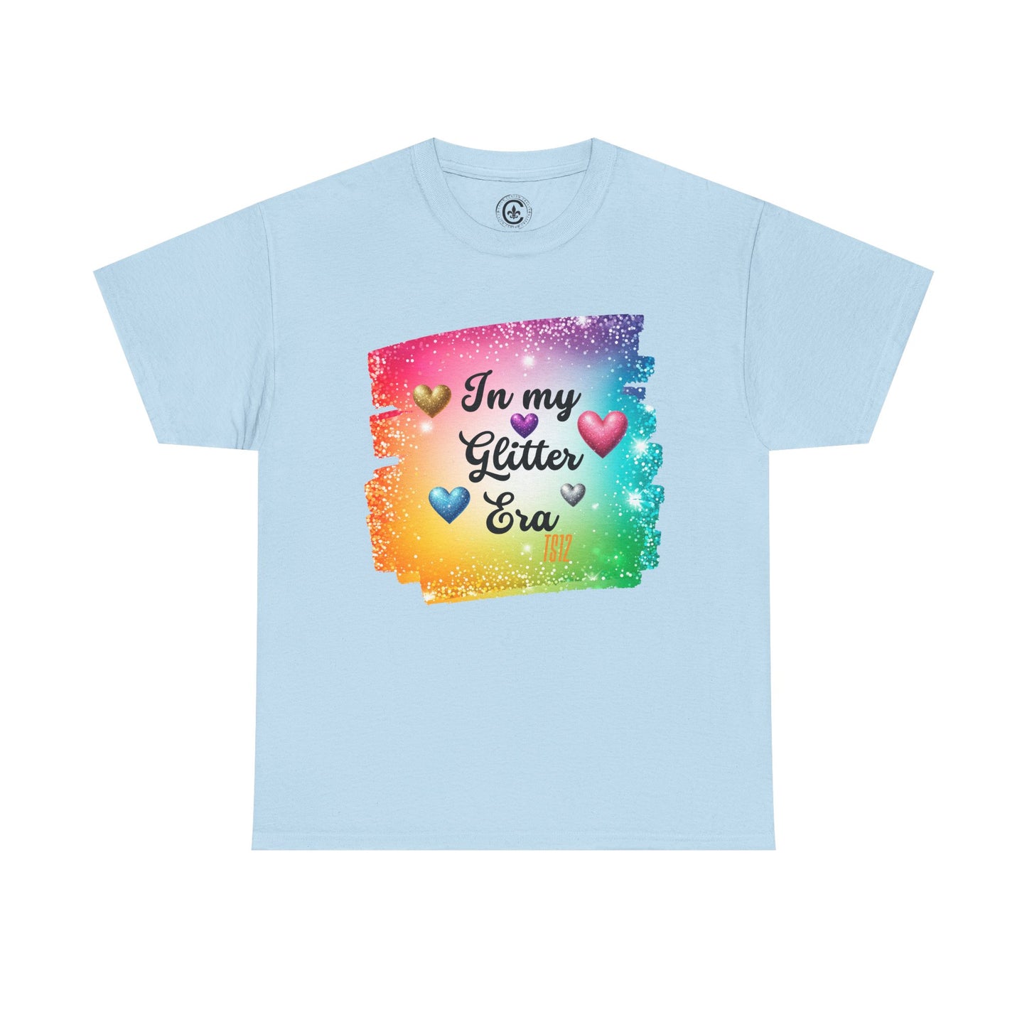 In My Glitter Era Tee - Unisex Heavy Cotton T-Shirt, Perfect for Celebrations, Pride Events, Birthday Gifts, Casual Wear, Colorful Fashion