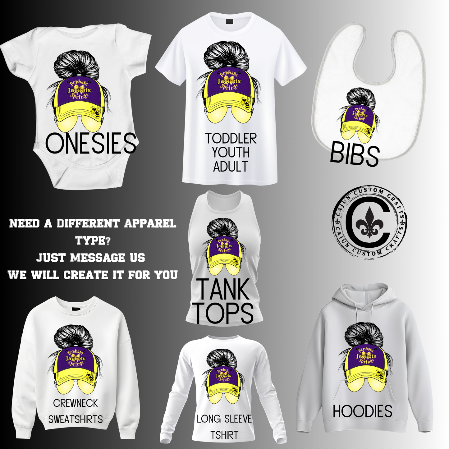 Messy Mom Bun, Cap and sunglasses, Denham Springs