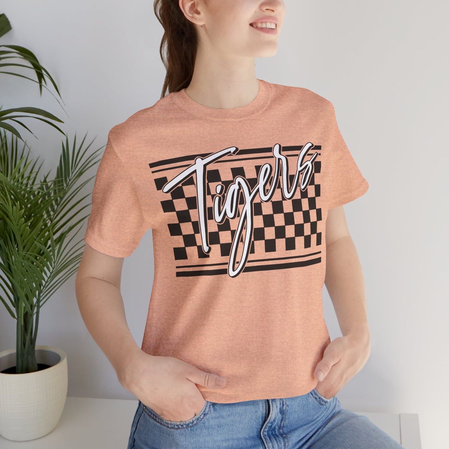 Vintage Tigers Graphic Tee, Perfect for Game Day, Casual Wear, T-Shirt Gift, Unisex Jersey Shirt, Animal Lovers Apparel