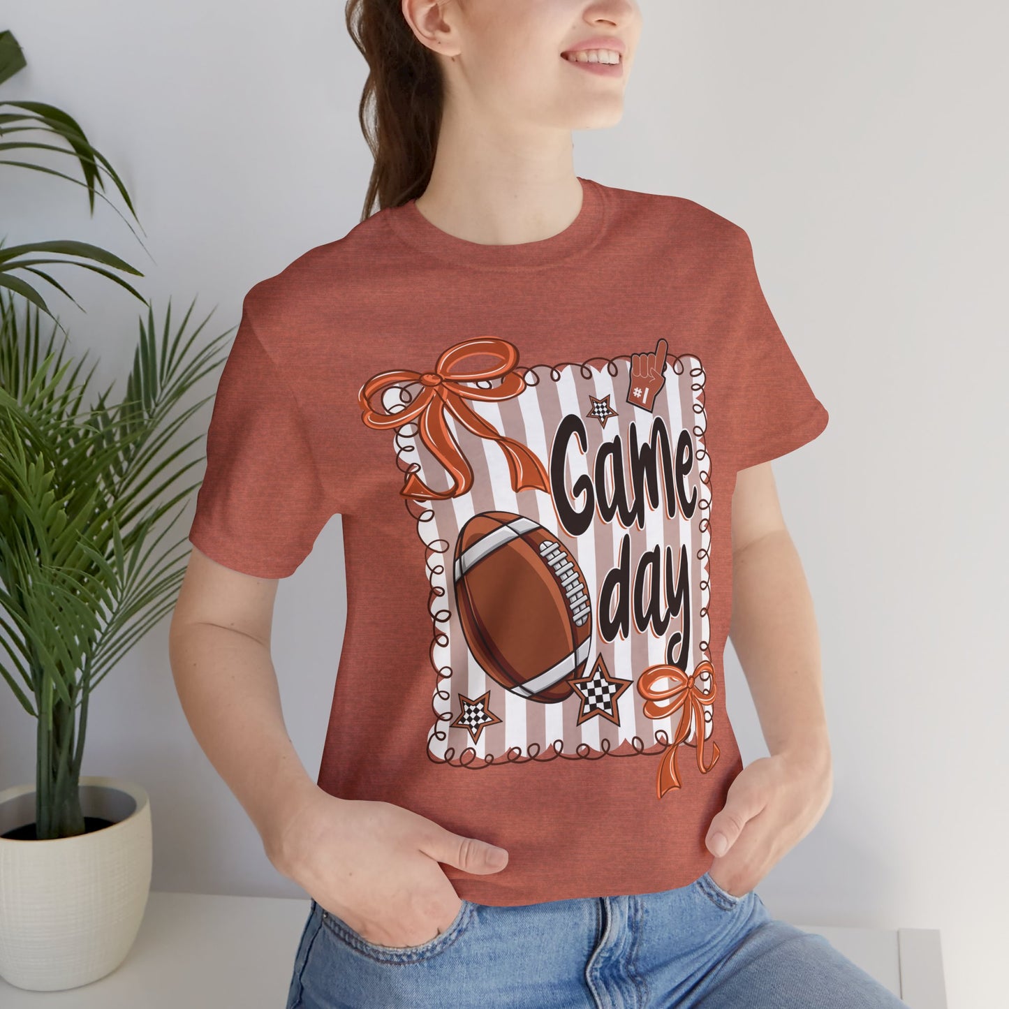 Game Day Unisex Jersey Tee - Perfect for Football Lovers, Sports Events, Tailgating, Casual Wear, Team Spirit