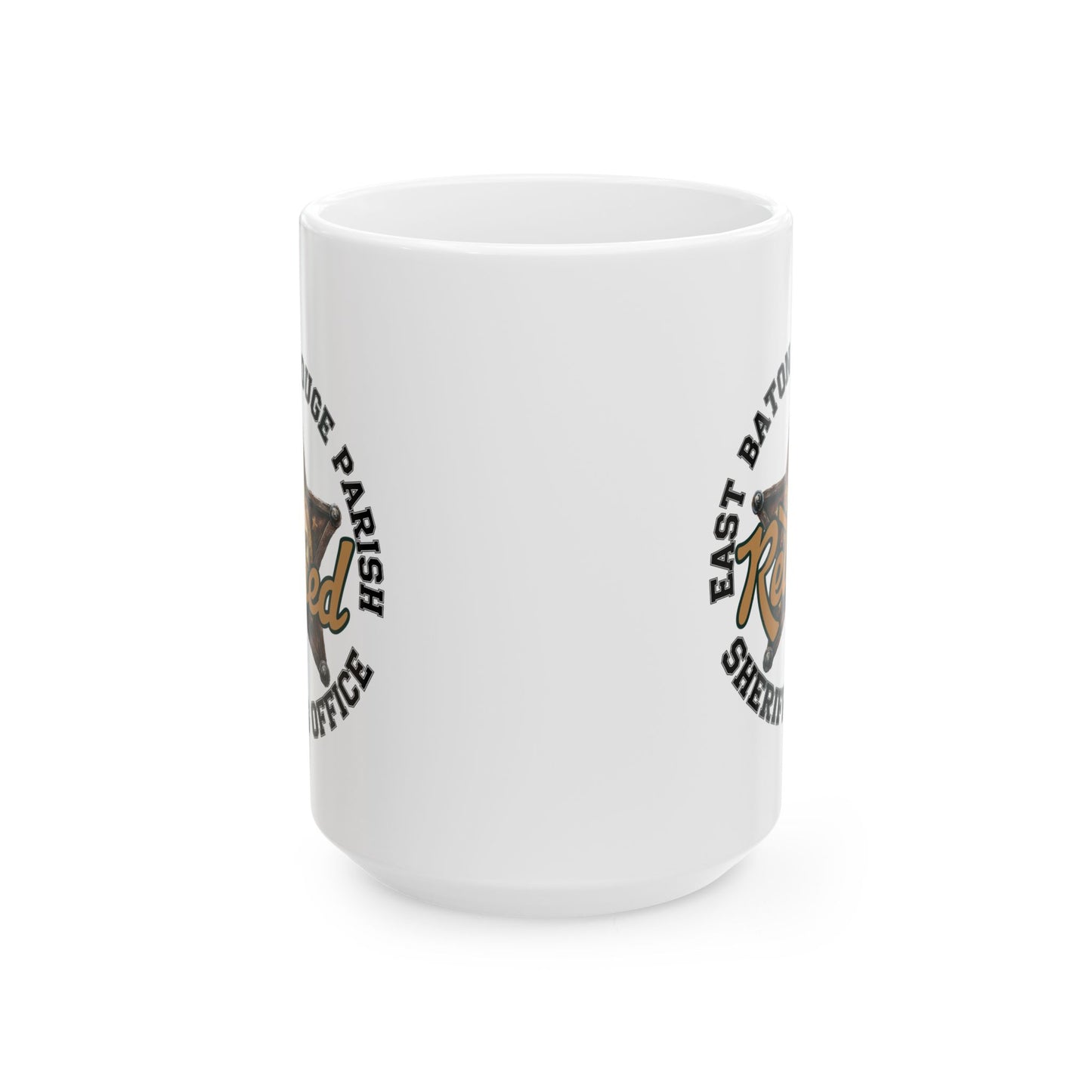 EBRSO Retired Deputy,  Custom Ceramic Mug, Sheriff Office Coffee Cup, Law Enforcement Gifts, Personalized Mug for Deputies, Unique Gift for Holidays