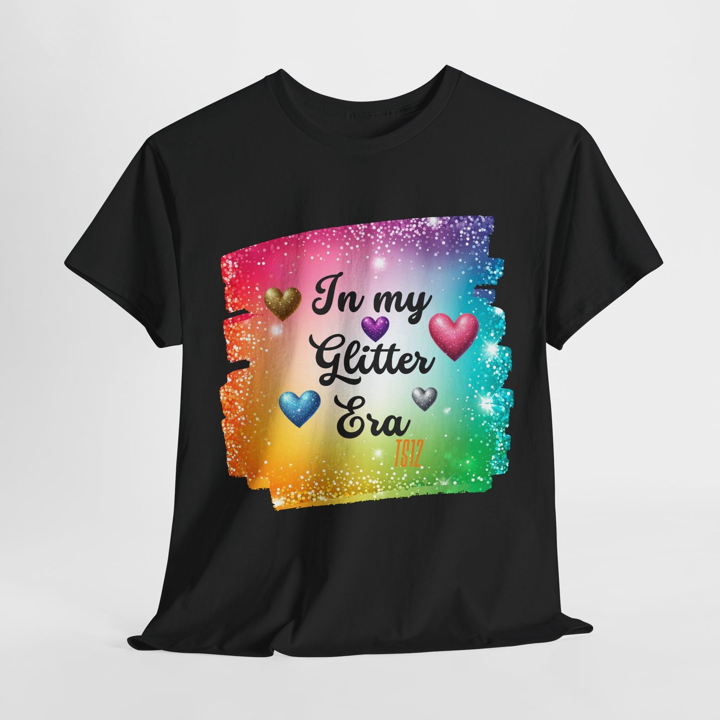 In My Glitter Era Tee - Unisex Heavy Cotton T-Shirt, Perfect for Celebrations, Pride Events, Birthday Gifts, Casual Wear, Colorful Fashion