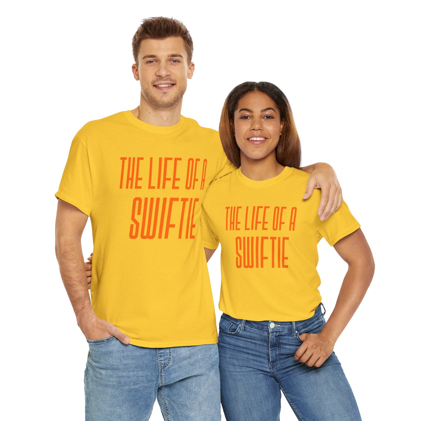 The life of a Swiftie Unisex Heavy Cotton T-Shirt Music Lover Shirt, TS12 12 Swiftie