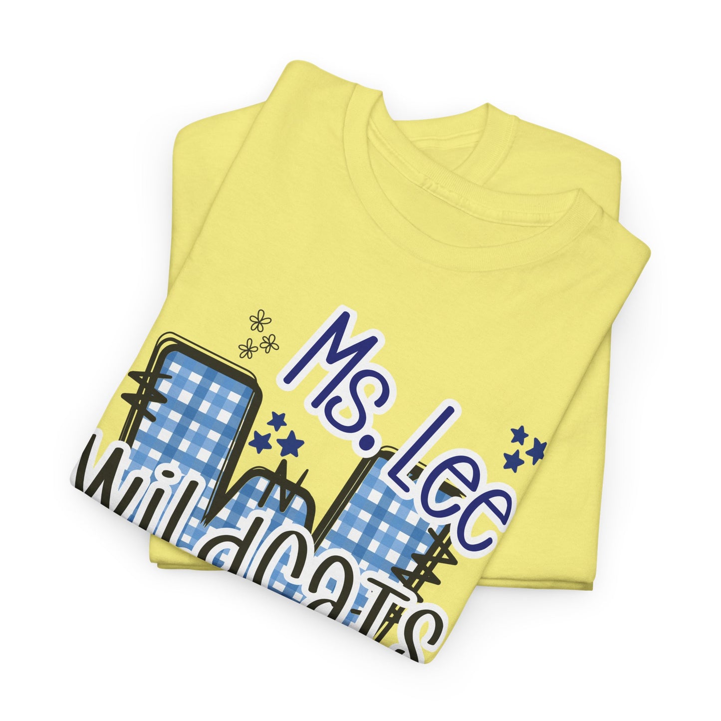 Personalized, SAMS Wildcats, Whimsical on a Unisex Tshirt, St Amant Middle School
