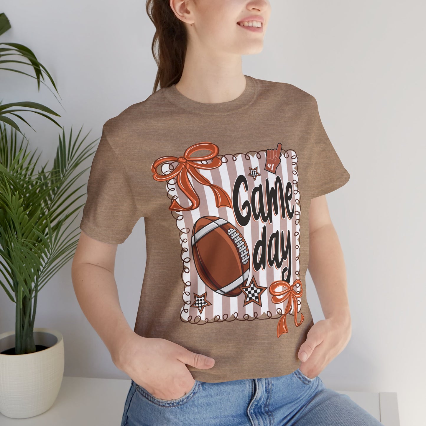 Game Day Unisex Jersey Tee - Perfect for Football Lovers, Sports Events, Tailgating, Casual Wear, Team Spirit