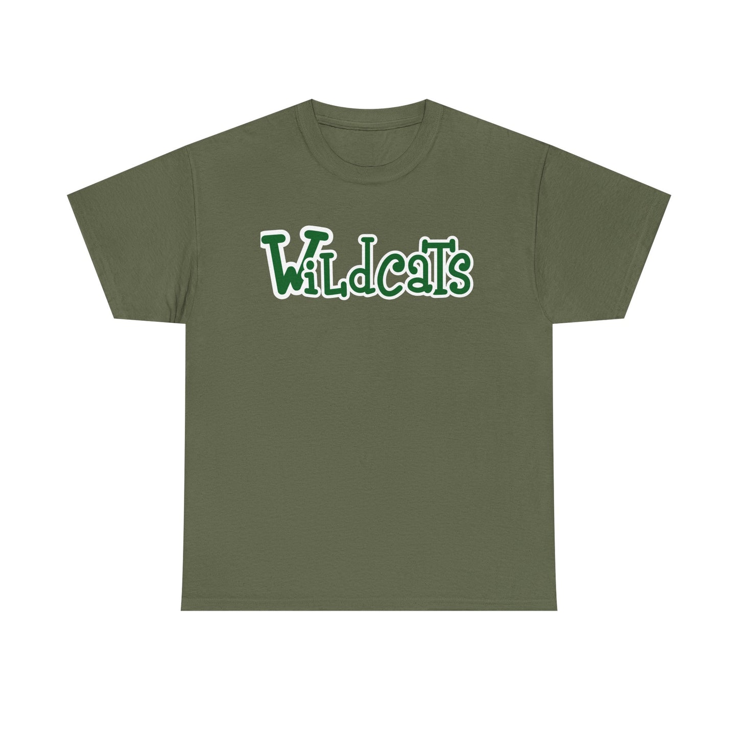 Wildcats Unisex Heavy Cotton Tee - Perfect for Game Day, Casual Wear, Gifts, School Events, Sports Enthusiasts