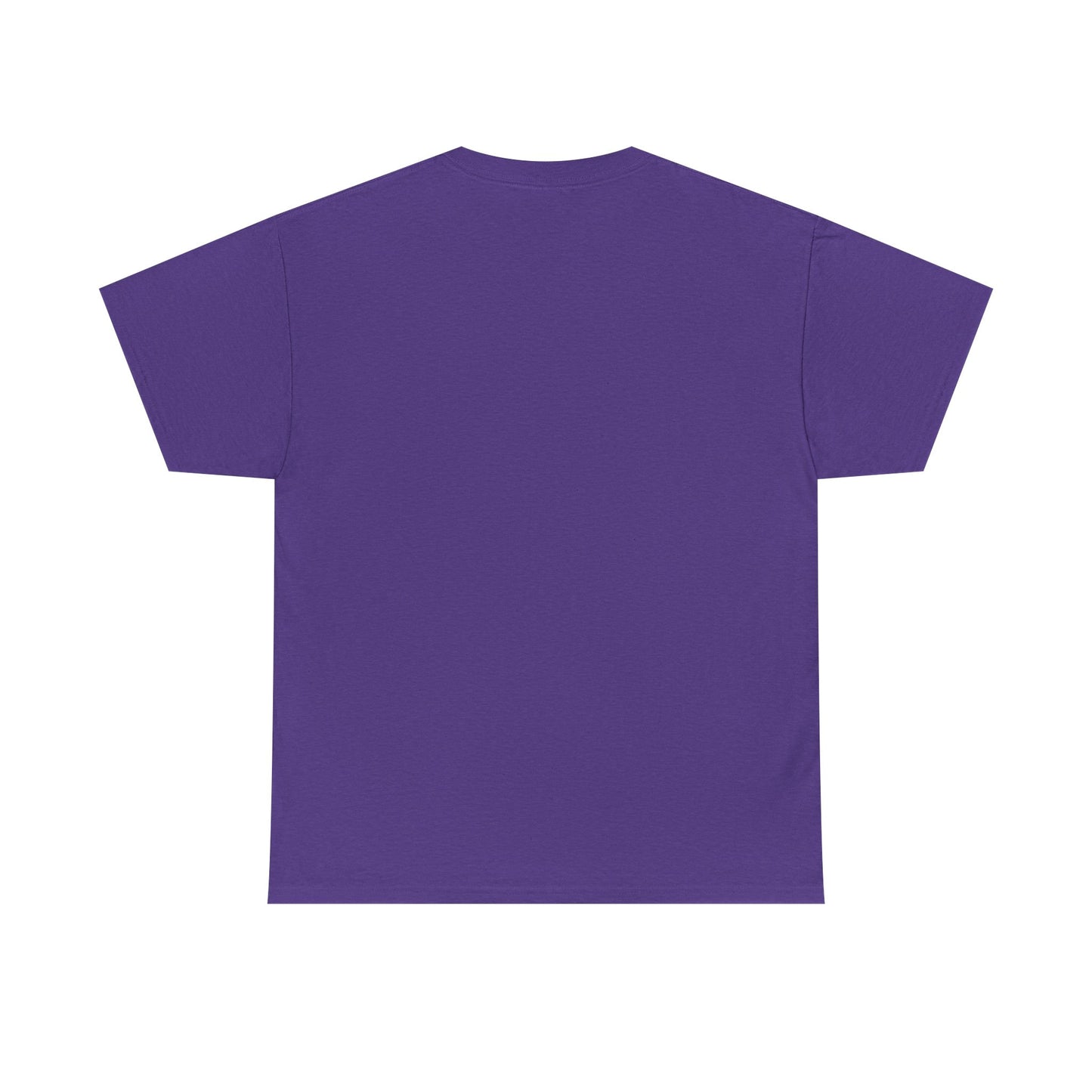 A&A Cleaning Services, Logo, Gold on Purple Crew Neck unisex tshirt, Gildan